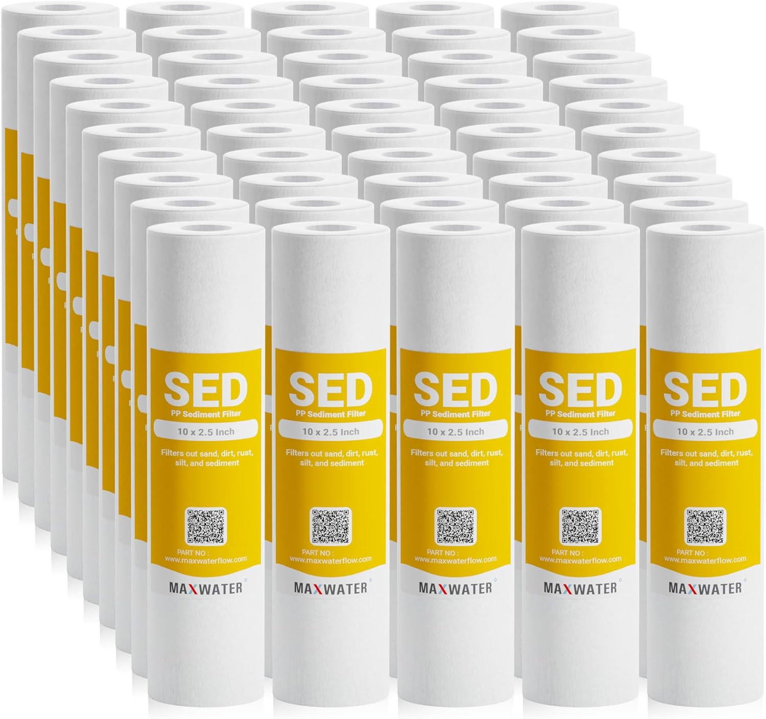 10 Inch X 2.5 Inch, 5 Micron Replacement Sediment Water Filter Cartridge for Who