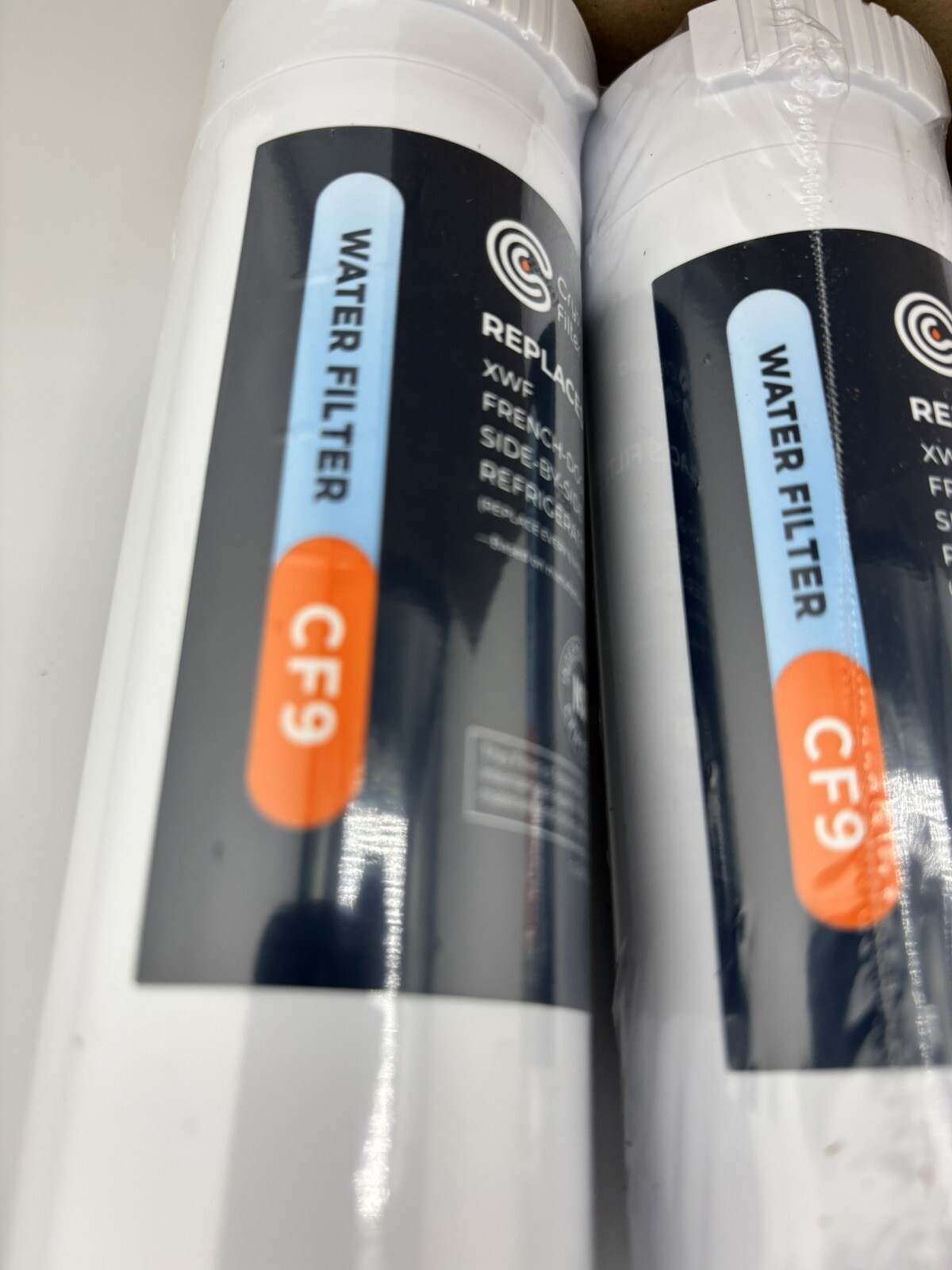 3PK Sealed Crystala CF9 Premium Refrigerator Water Filter For GE XWF French Door