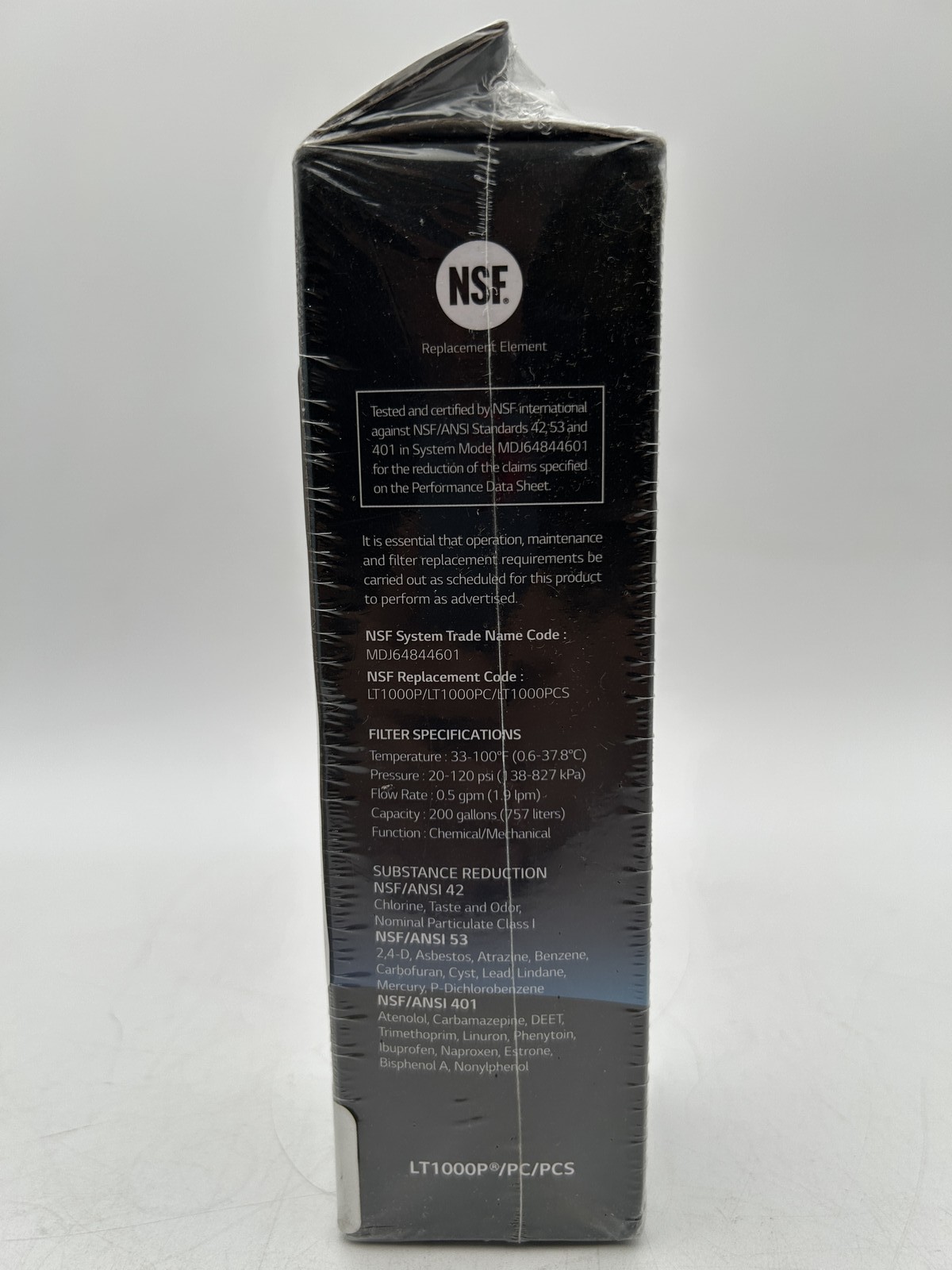 LG LT1000P Water Filter ADQ74793501