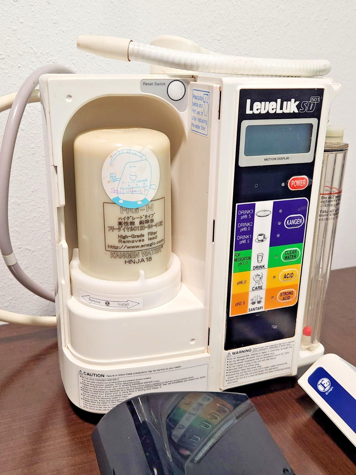Enagic Leveluk SD501 Kangen Alkaline Water Ionizer Machine One Owner READ