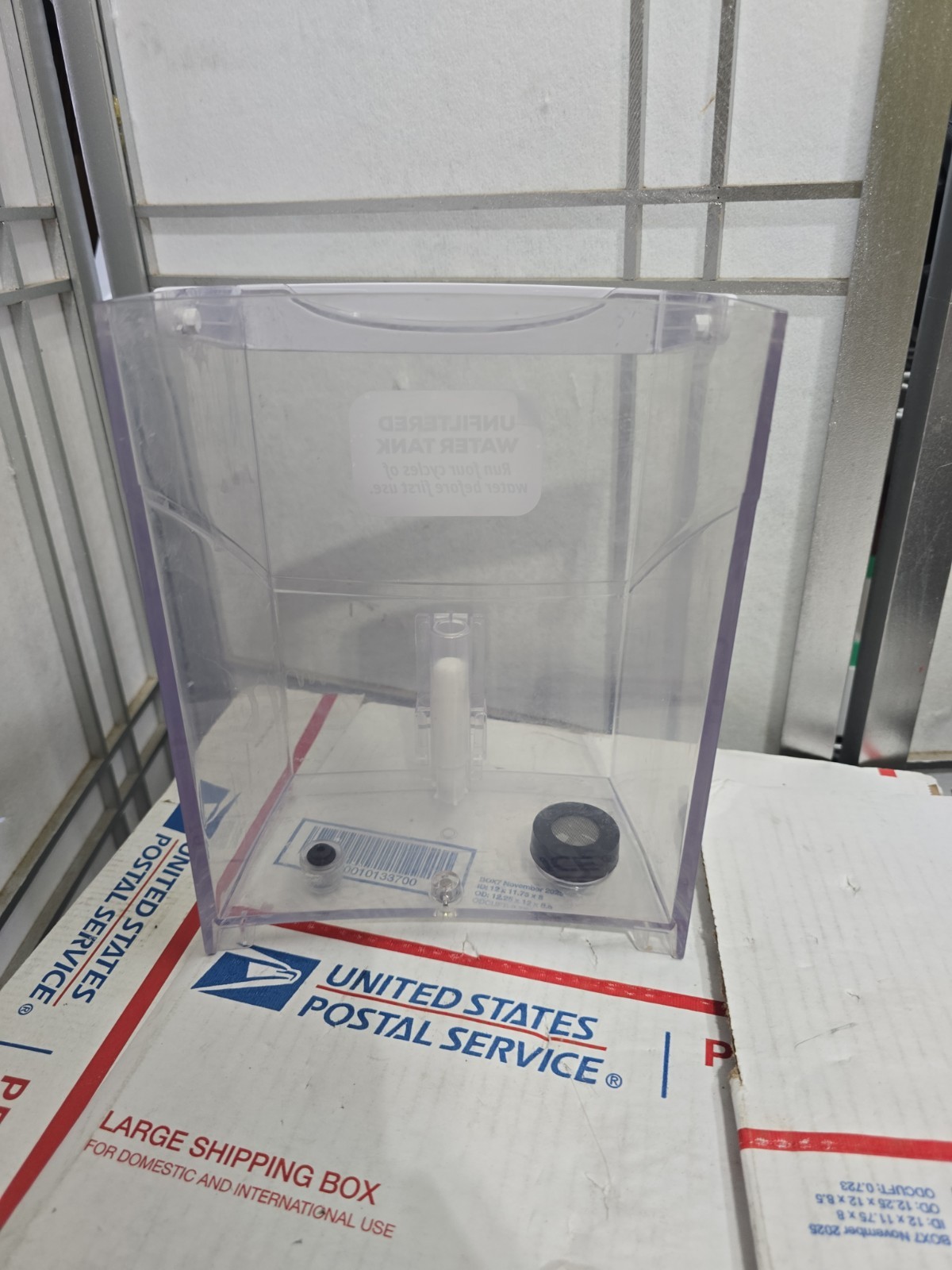 AQUATRU Carafe Countertop RO REPLACEMENT UNFILTERED WATER TANK