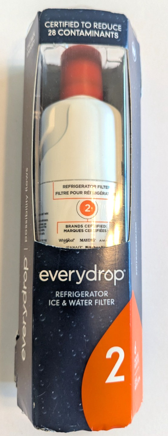 EveryDrop #2 Ice & Water Refrigerator Filter ΕDR2RXD1 Orange