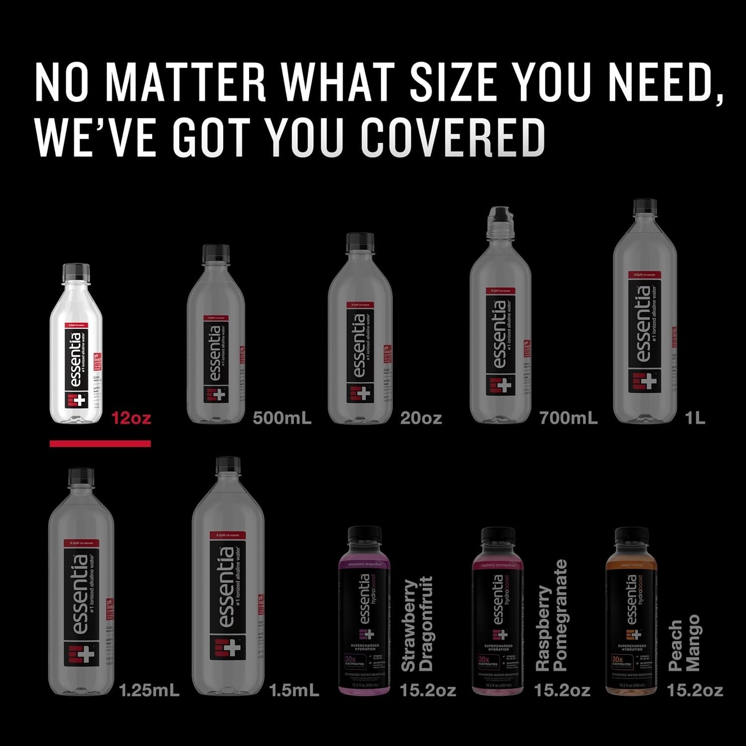 Electrolyte Infused Alkaline Water 12 Fl Oz Bottles 12 Pack Refreshing Taste
