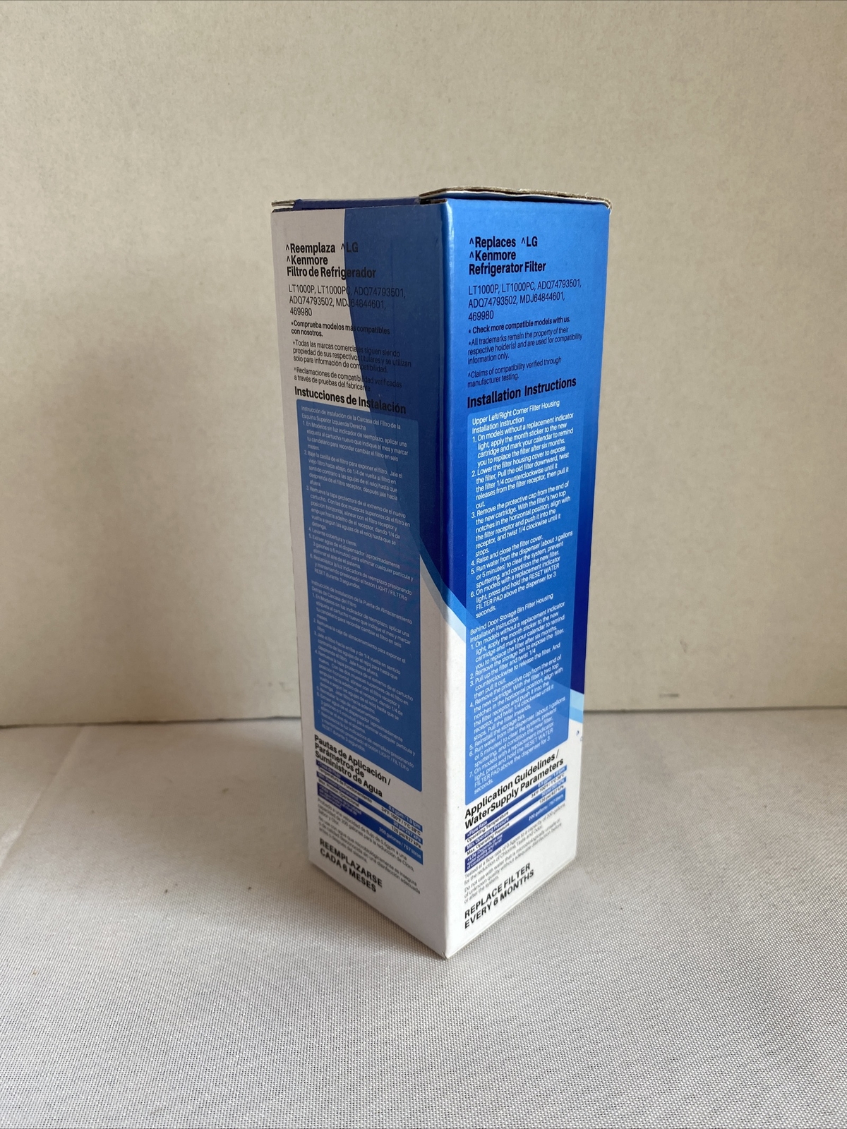 Ice Pure Refrigerator Water Filter, Replacement Filter #RWF4700A NEW (T13)
