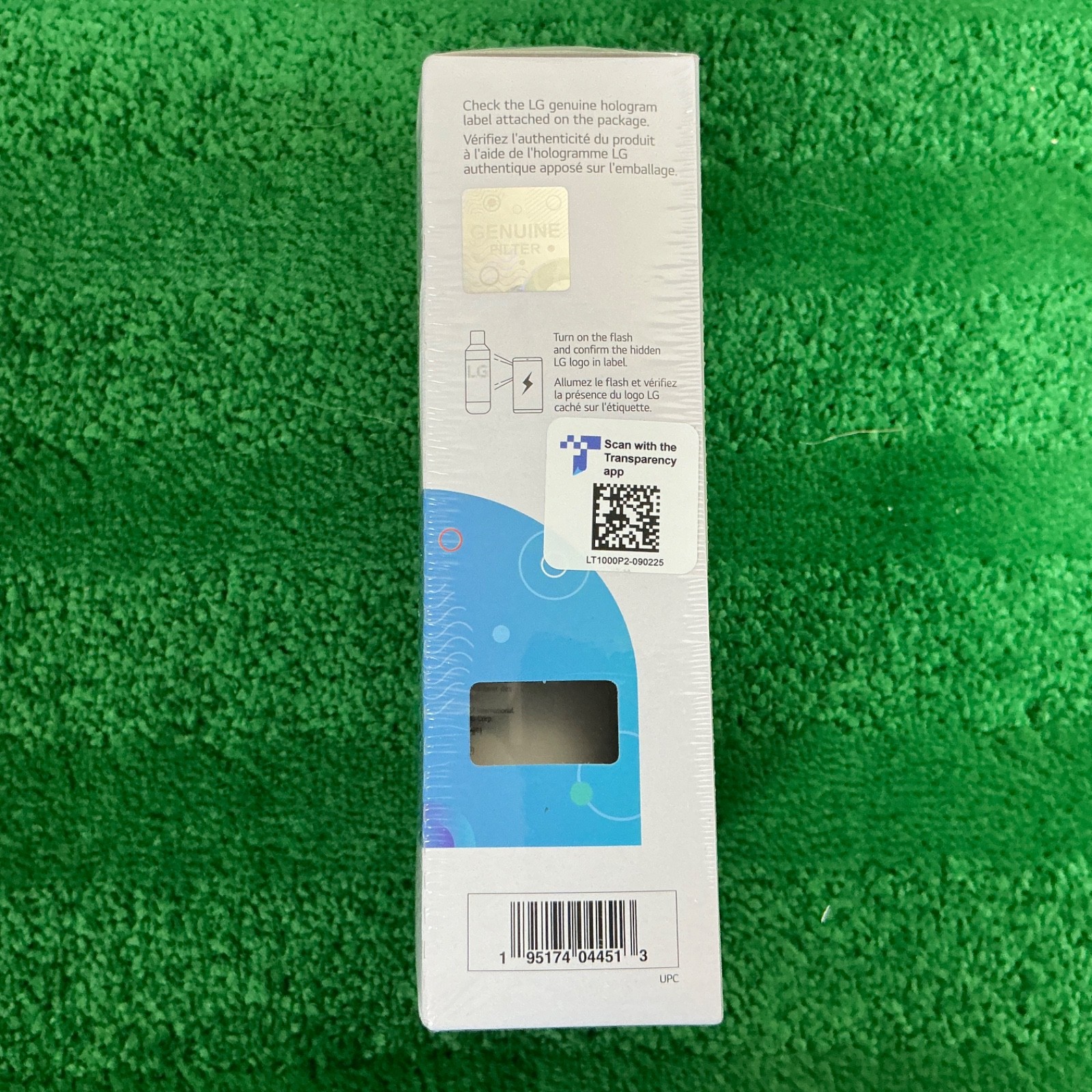 2 Pack – LG LT1000P2 Refresh Refrigerator Ice Water Filter Open Box, READ DESC.