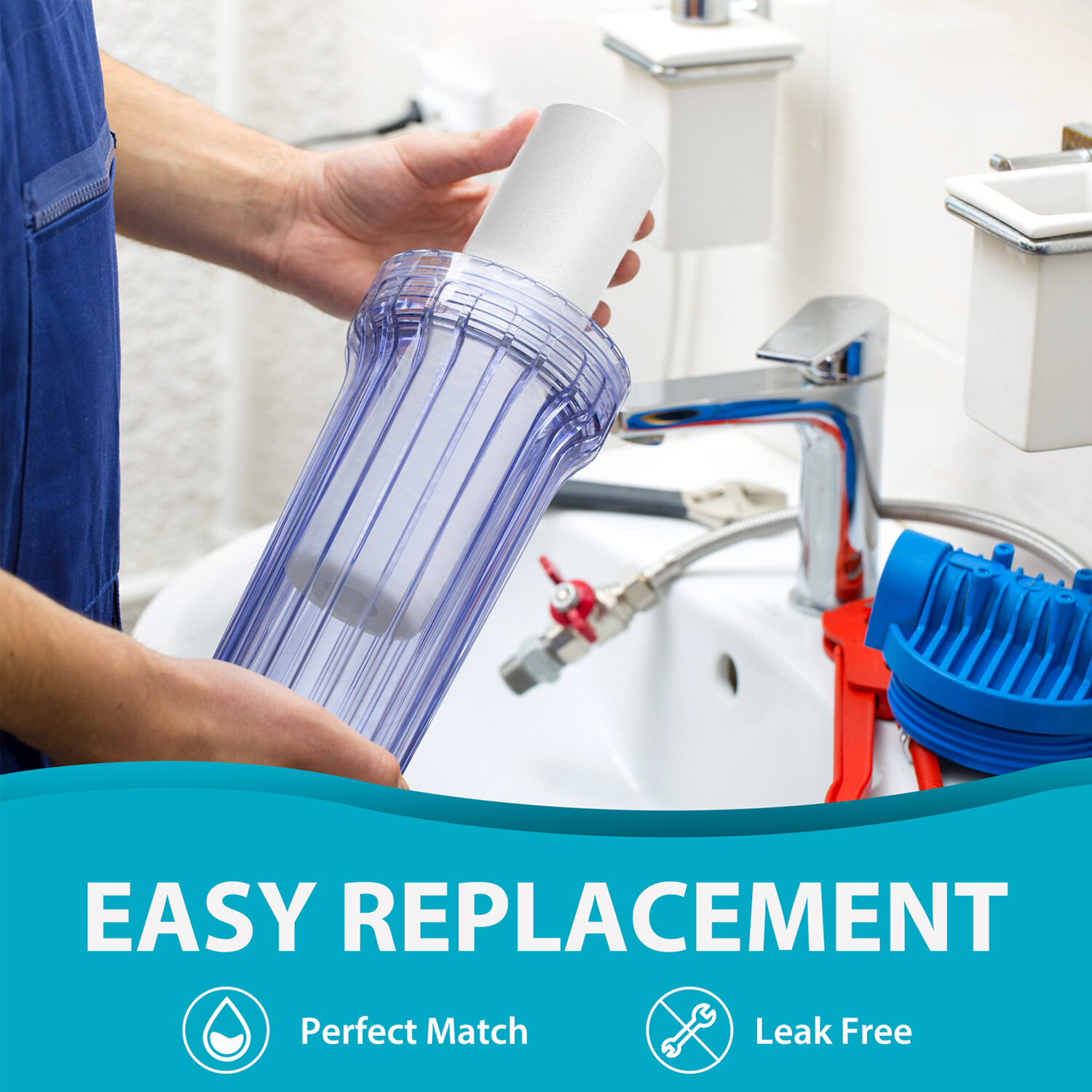 PP Sediment GAC CTO Carbon Block Water Filter Replacement Whole House 21 PACK