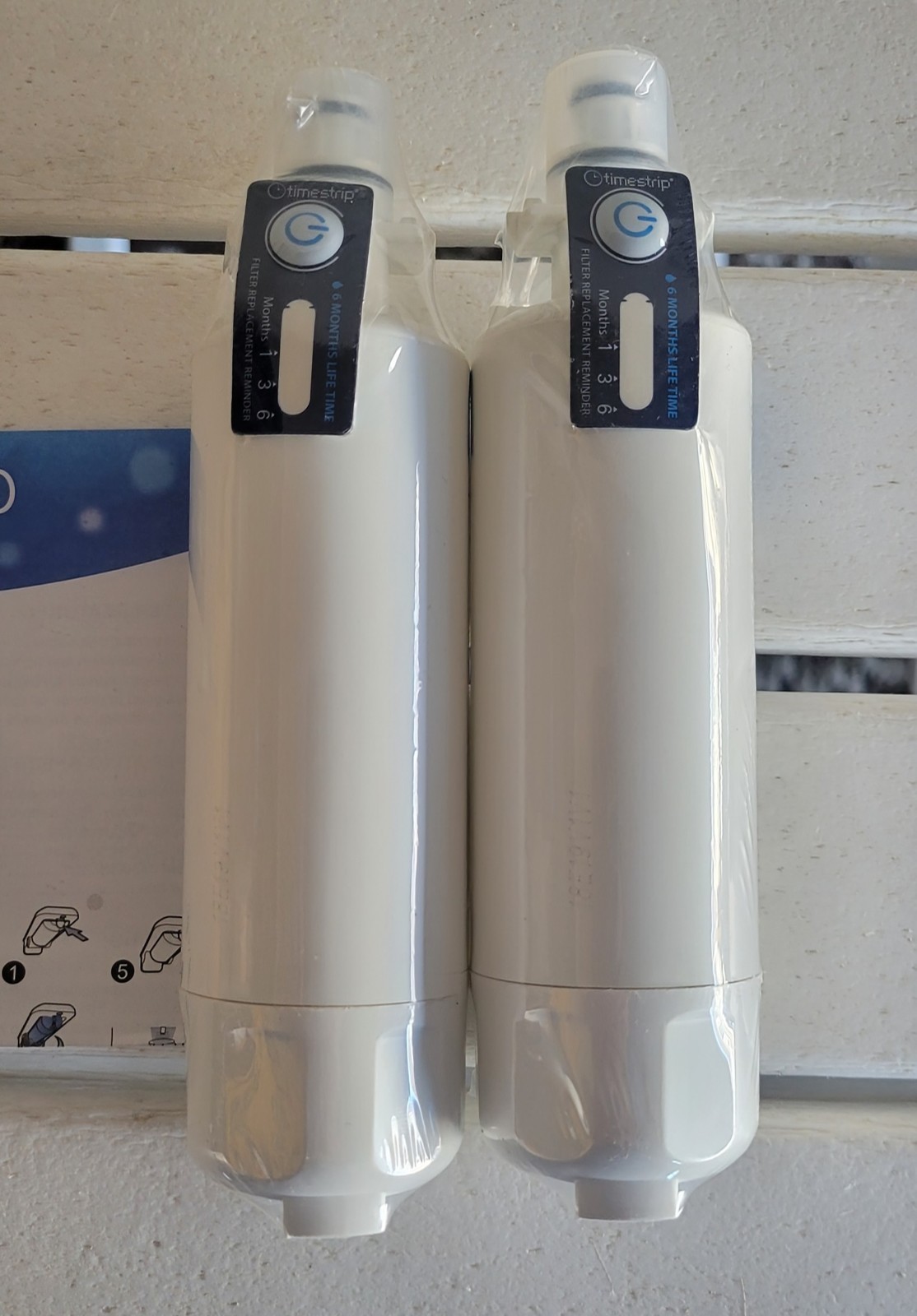 2 Waterdrop Refrigerator Water Filters Replacement LG Model WD-LT700P New