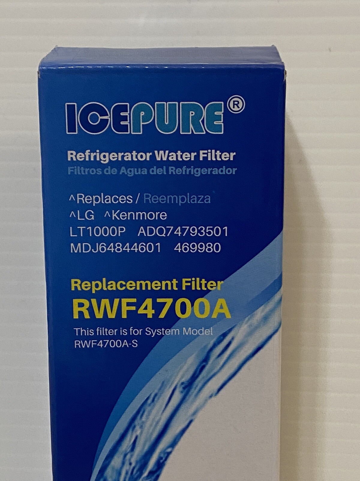 ICEPURE Replacement Refrigerator Water Filter, RWF4700A NEW/ Sealed