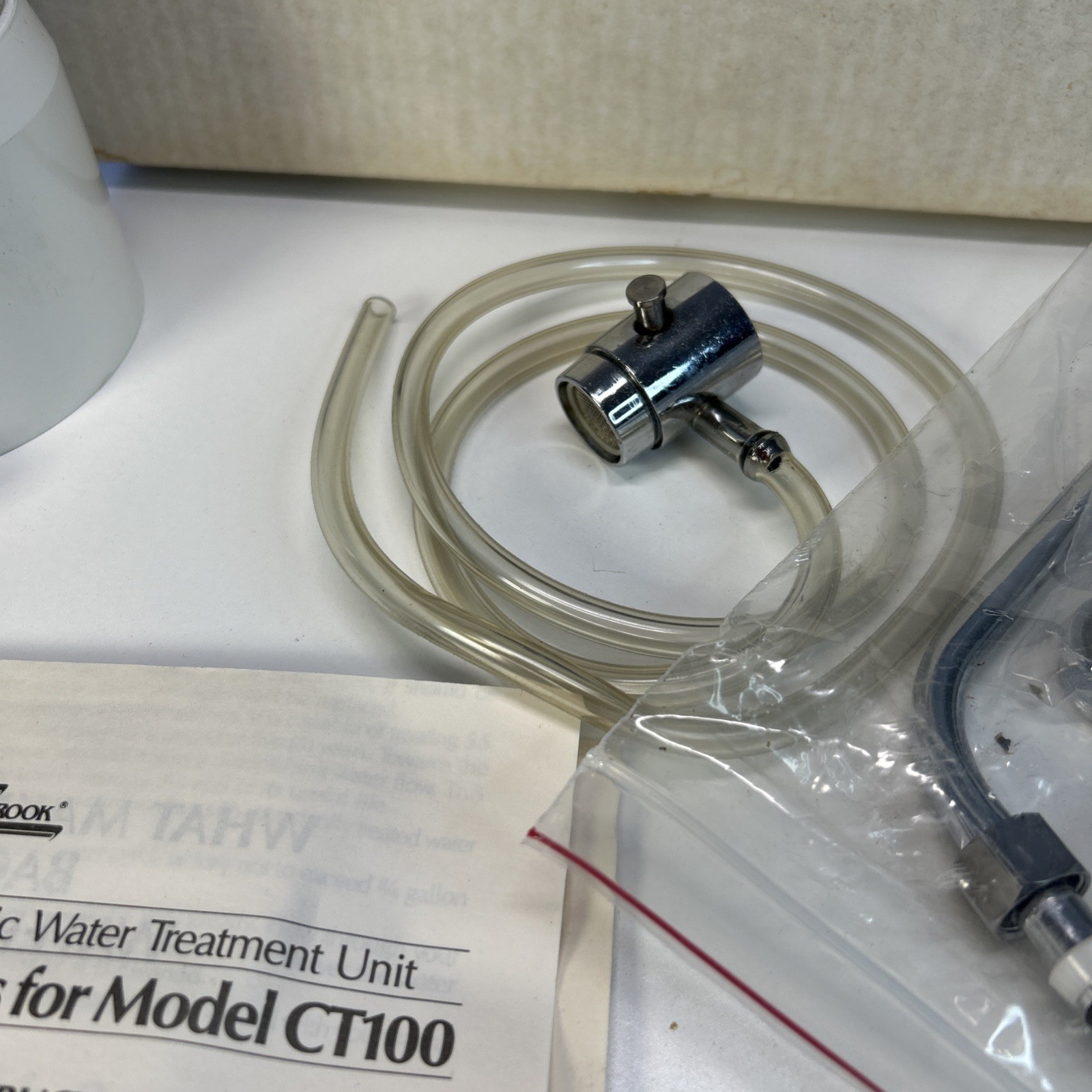 Clearbrook Bacteriostatic Water Treatment Unit Model 100 Countertop Unit New!