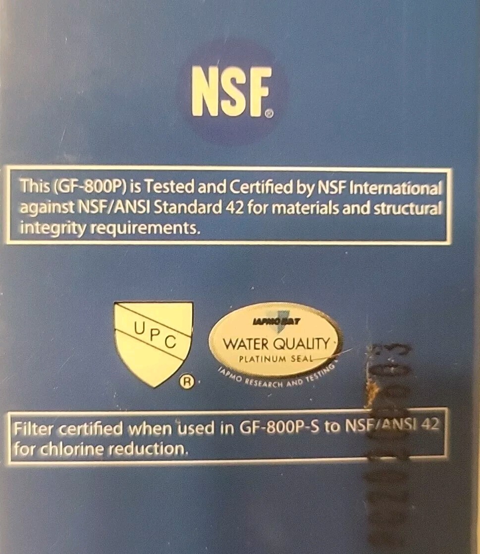 3 Glacier Fresh Water Filter GF-800P Fits LG LT800P LG French Door, Side-by-Side