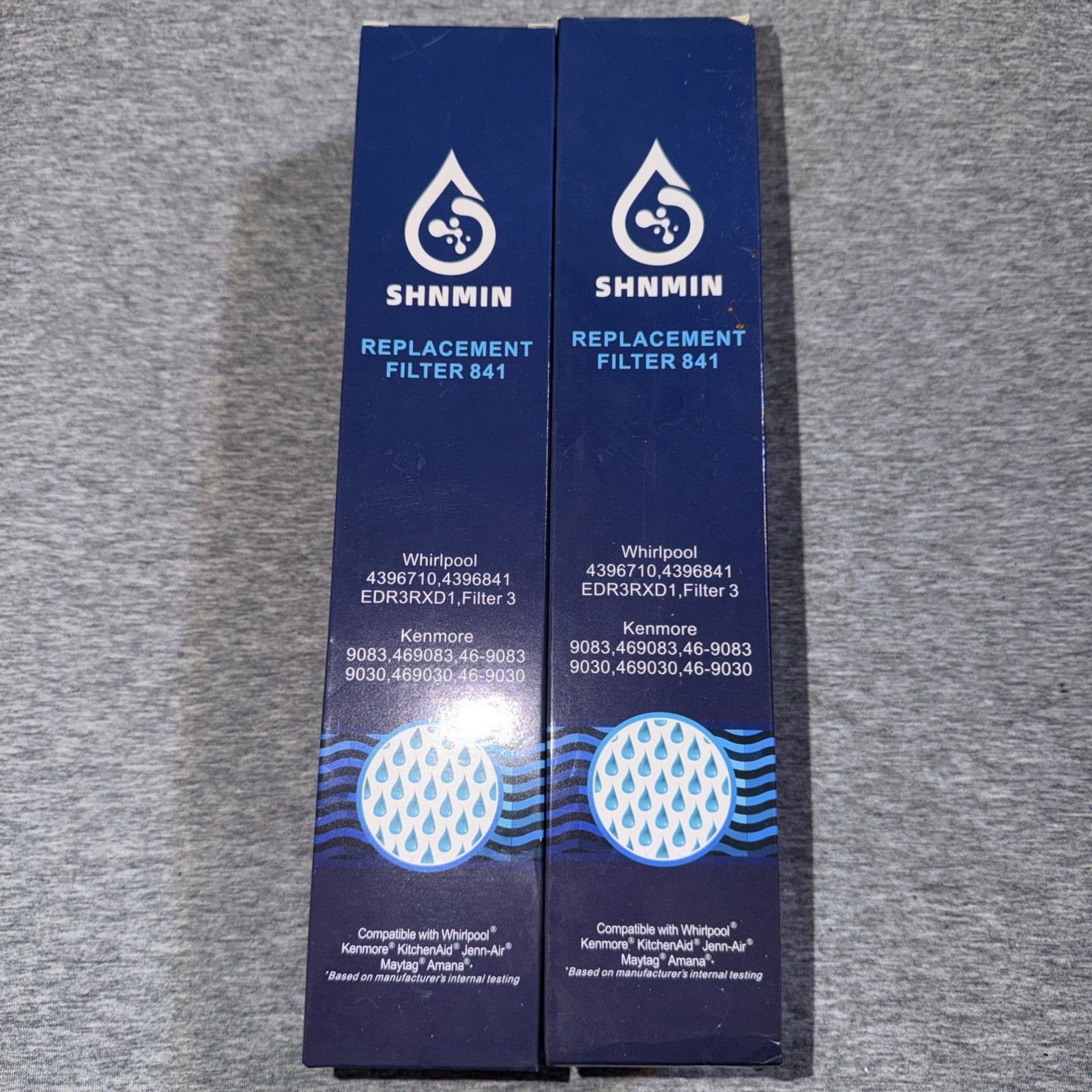 2 Pack NEW 841 4396 EDR3RXD1 Filter 3 9083 Refrigerator Ice Replacement Sealed