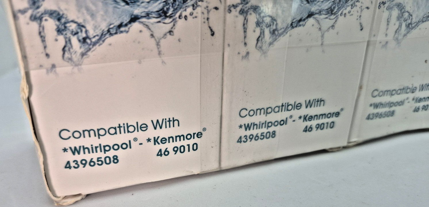 Golden Icepure RWF0500A Refrigerator Water Filter 4-Pack Whirlpool Kenmore