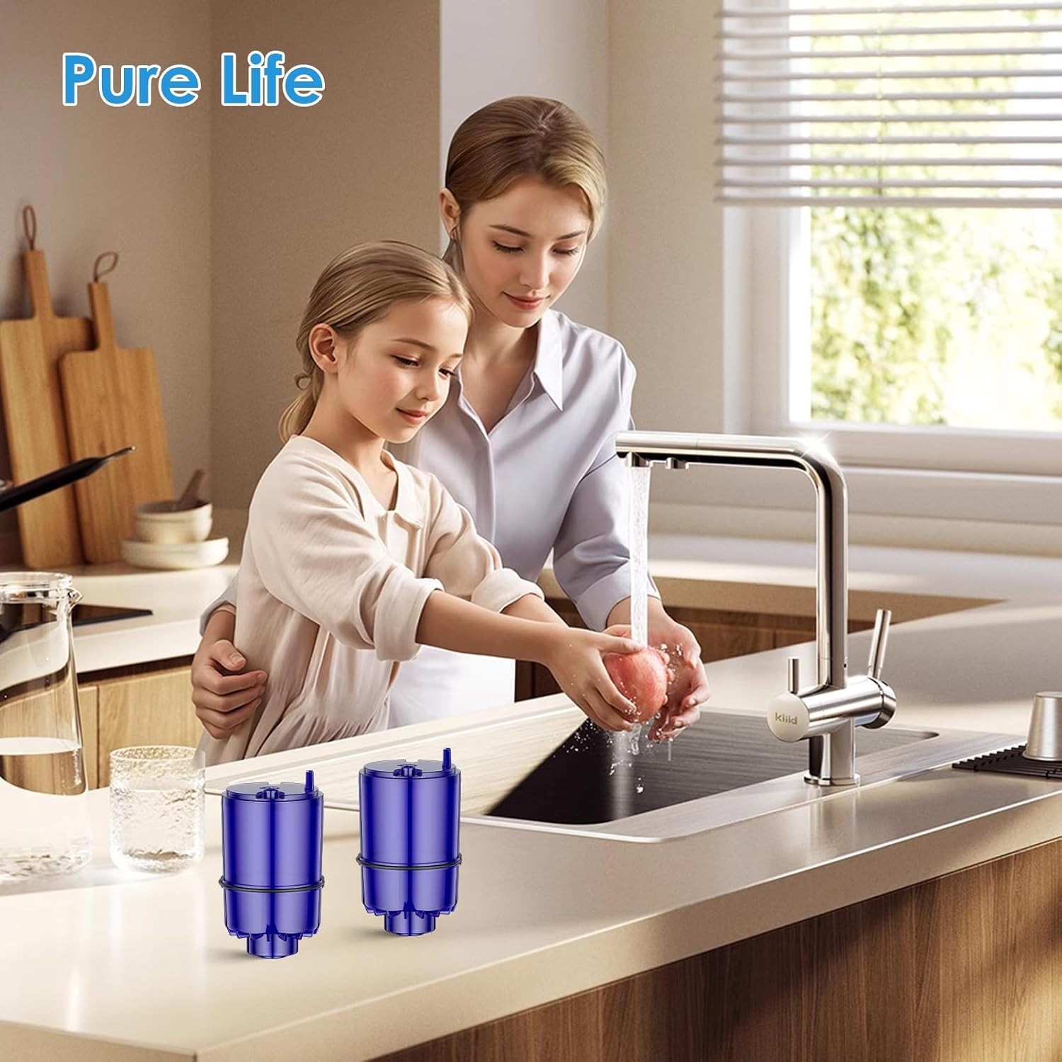 aucet Water Filter Replacement Fit for All PUR