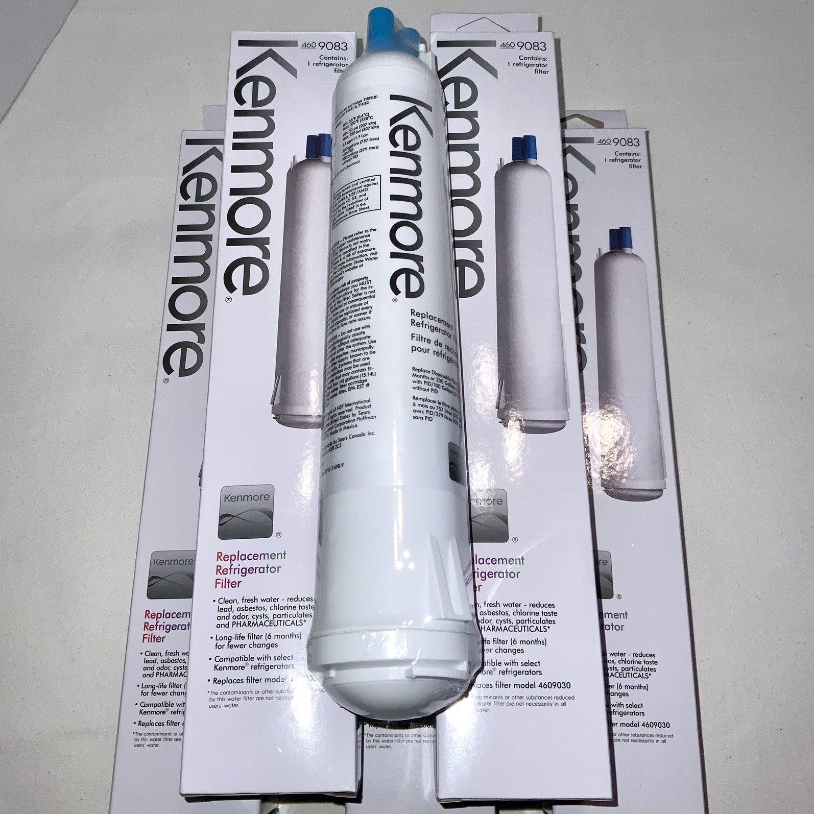 5 PACK – 460-9083 Replacement Refrigerator Water Filter Cartridges Fits: Kenmore