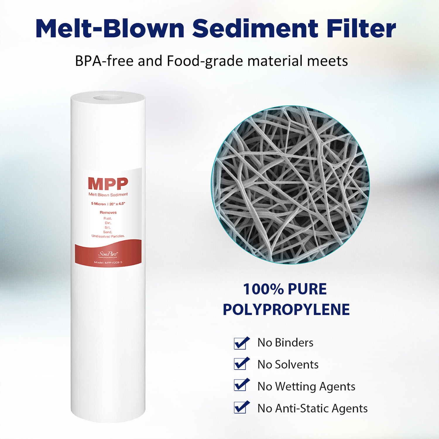Whole House Well Water Filter System Iron Sulfur Manganese Filtration 100000Gal