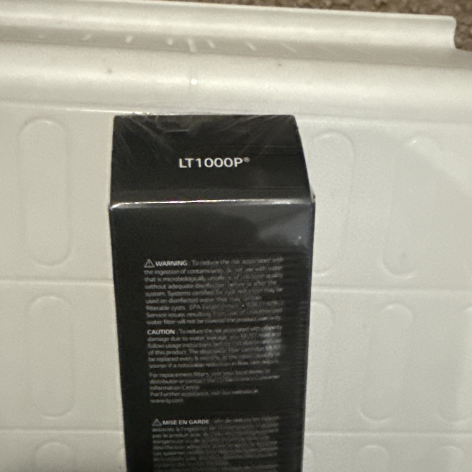 Genuine LG Water Filter Replacement Cartridge LT1000P/PC/PCS – New and Sealed!