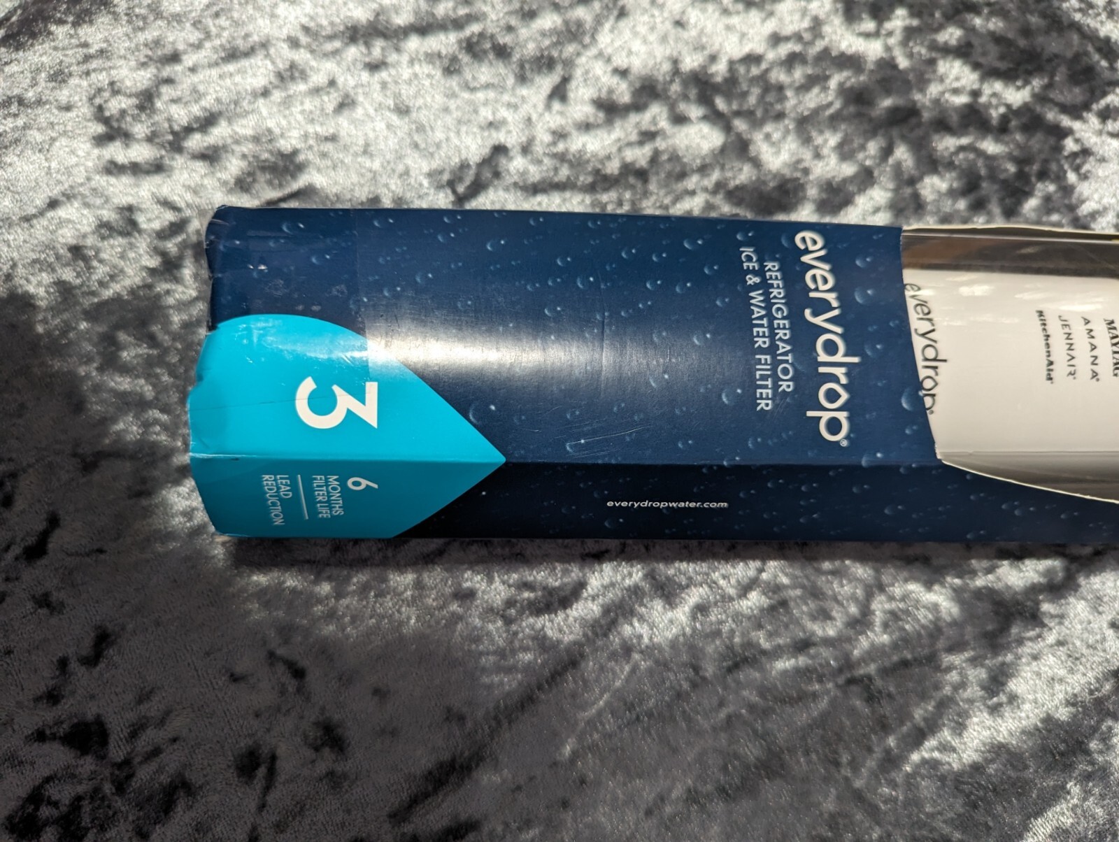 Everydrop Ice and Water Refrigerator Filter 3 Cycle Lasts 6 Months
