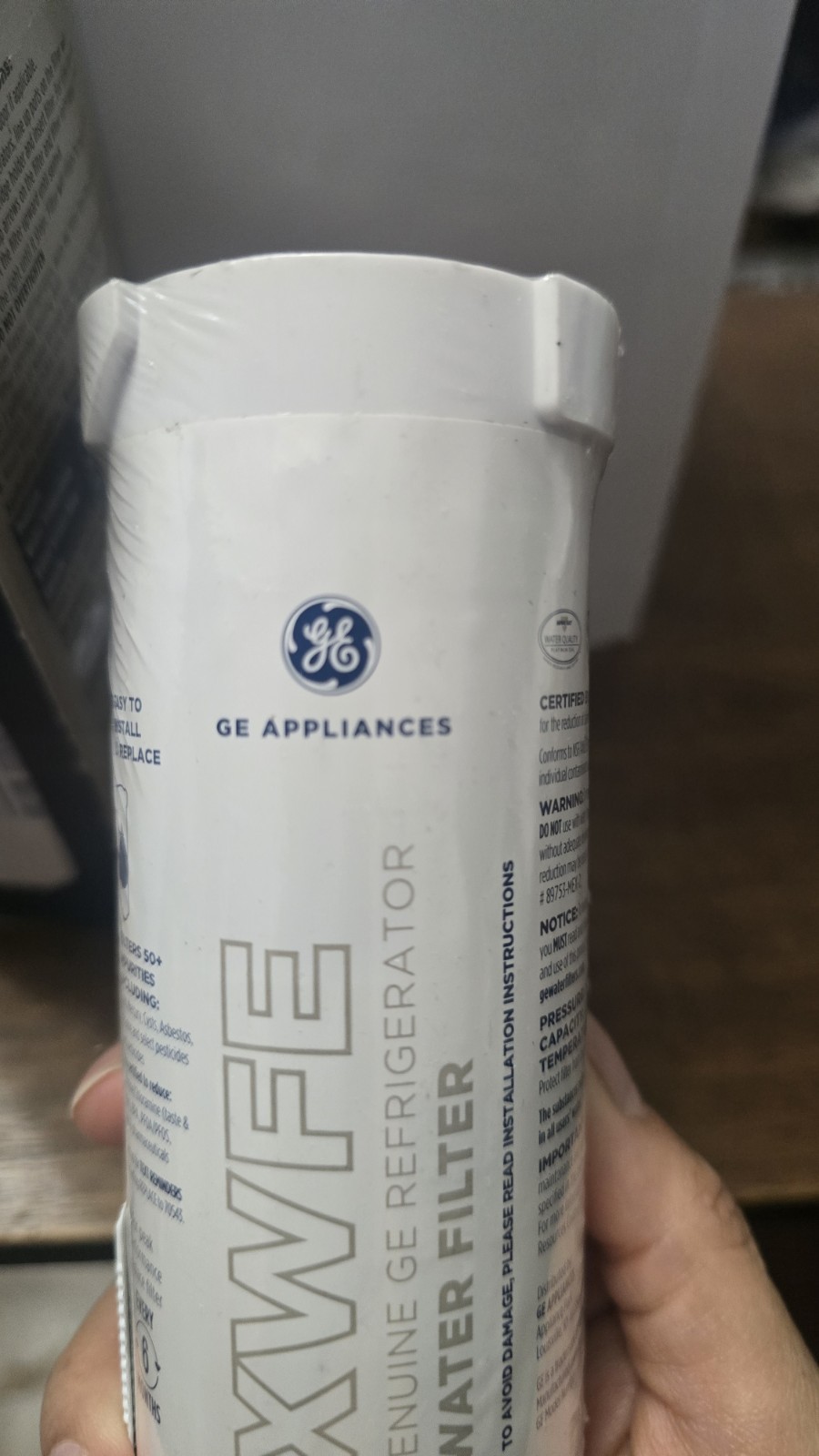 Genuine GE Appliance XWFE Refrigerator Water Filter Sealed New