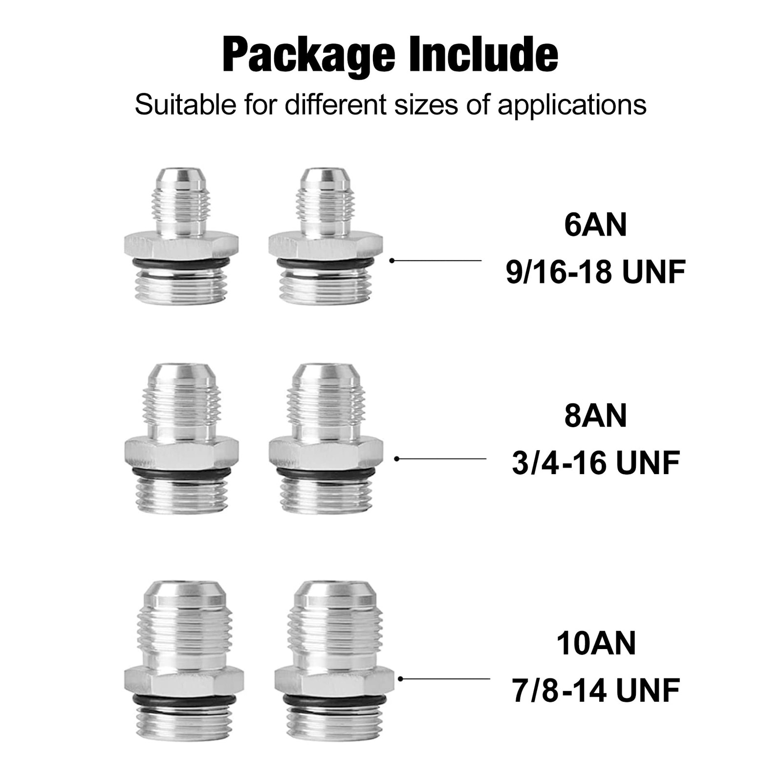 EVIL ENERGY 30 Micron Inline Fuel Filter with 6AN 8AN 30 Micron, Blue&Silver