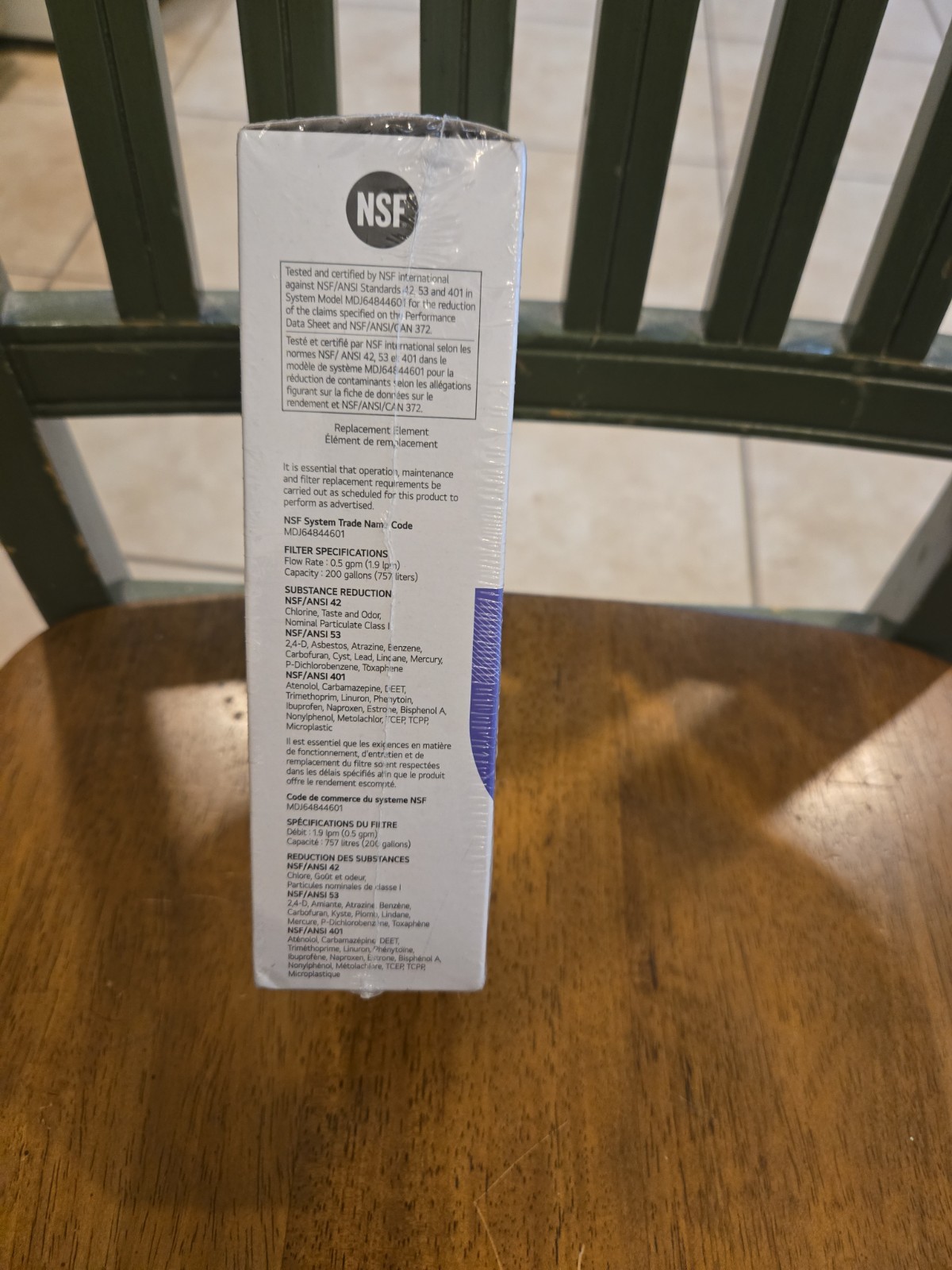 LG LT1000P2 Refrigerator Water Filter 2 Pack Genuine Replacement NEW Sealed 1
