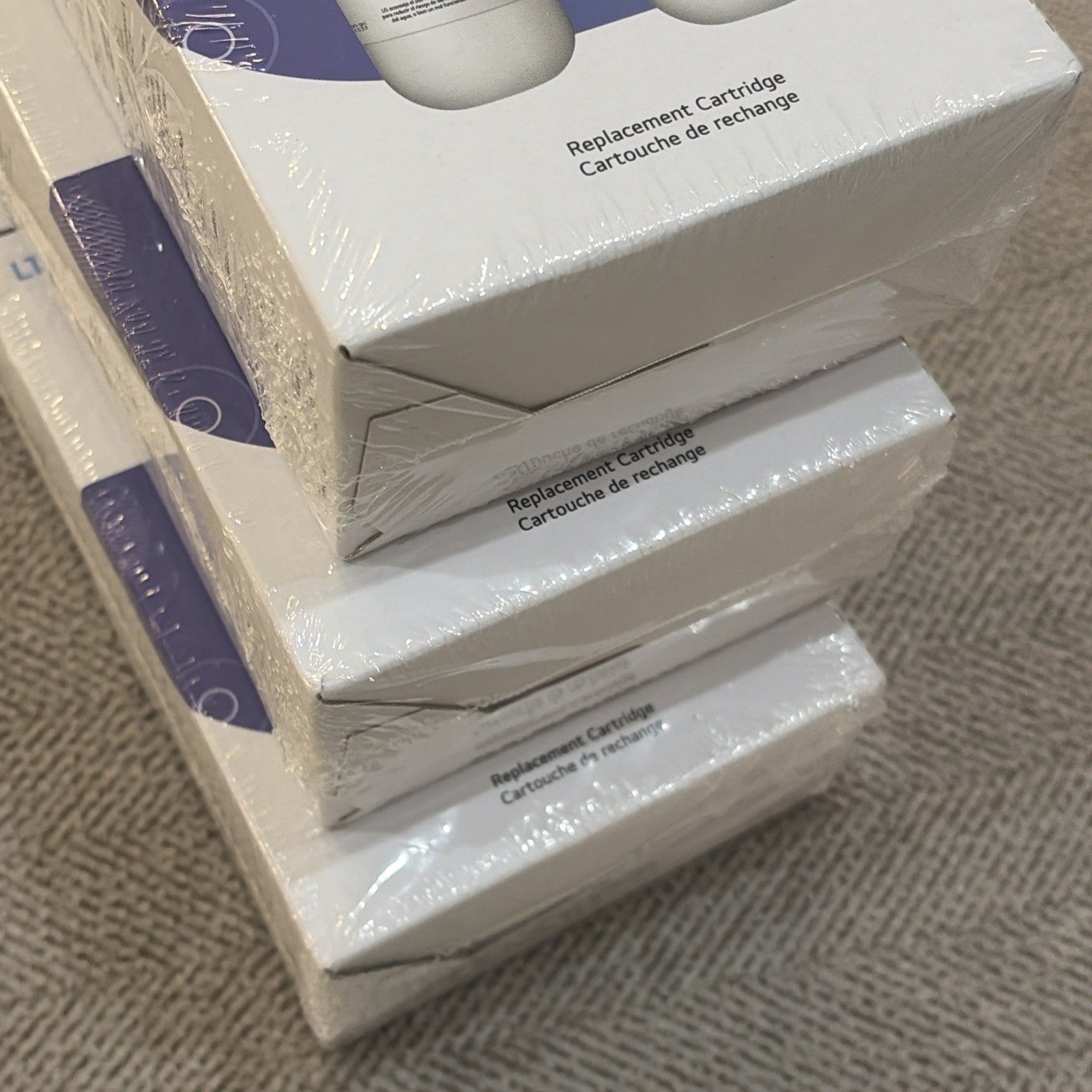 2 Pk X3 (6 Total) Genuine LG LT1000P2 Replacement Water Filters – New, Sealed
