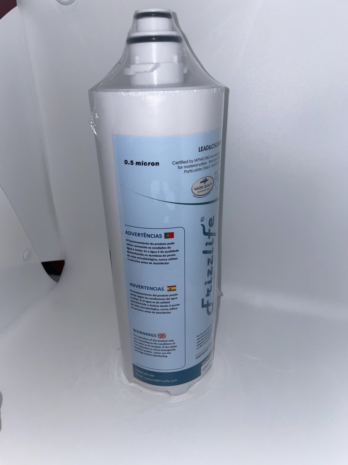 Frizzlife FZ-2 Replacement Filter Cartridge for MP99 MK99 MS99 – Open Box Wrap