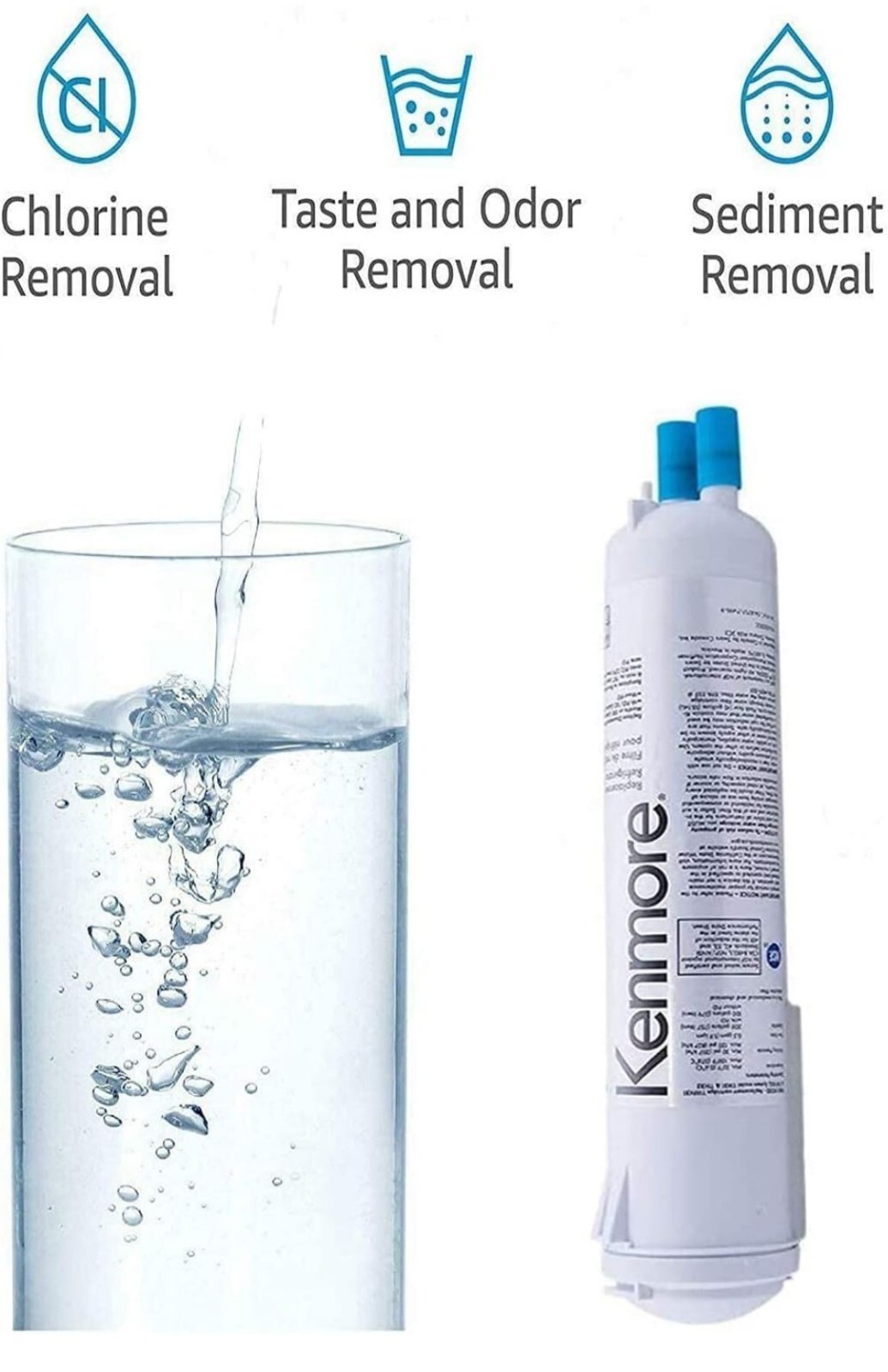 9083 Water Filter Replacement for Kenmore 46-9083 Water Filter 9030 (3 Pack)