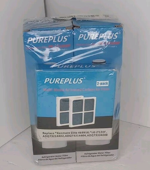 Pure Plus Refrigerator Water Filter PP-LT1000P 2 Pack NEW See Description