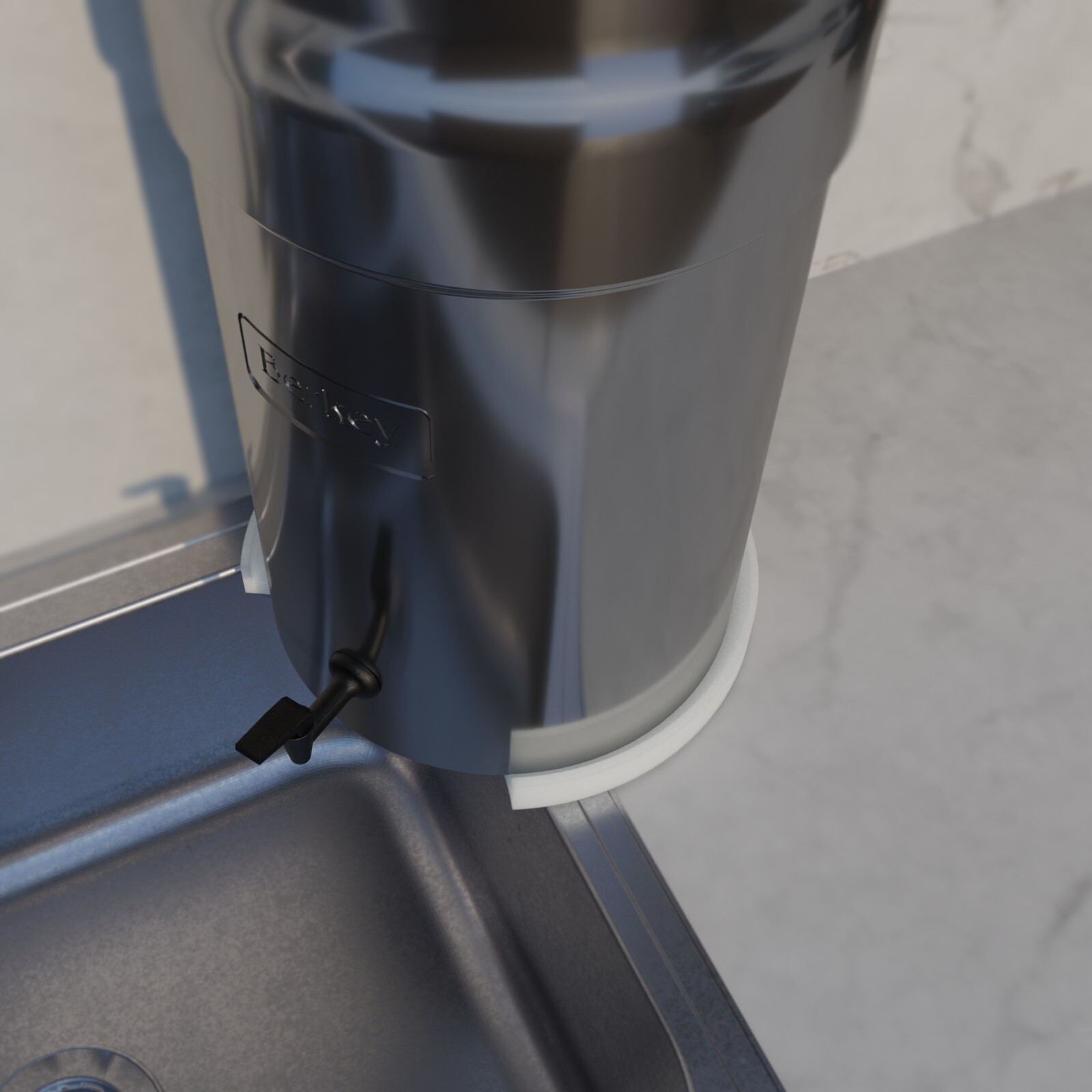 Made in America Berkey AntiLeak Base for Big 2.25 Gallon (White)