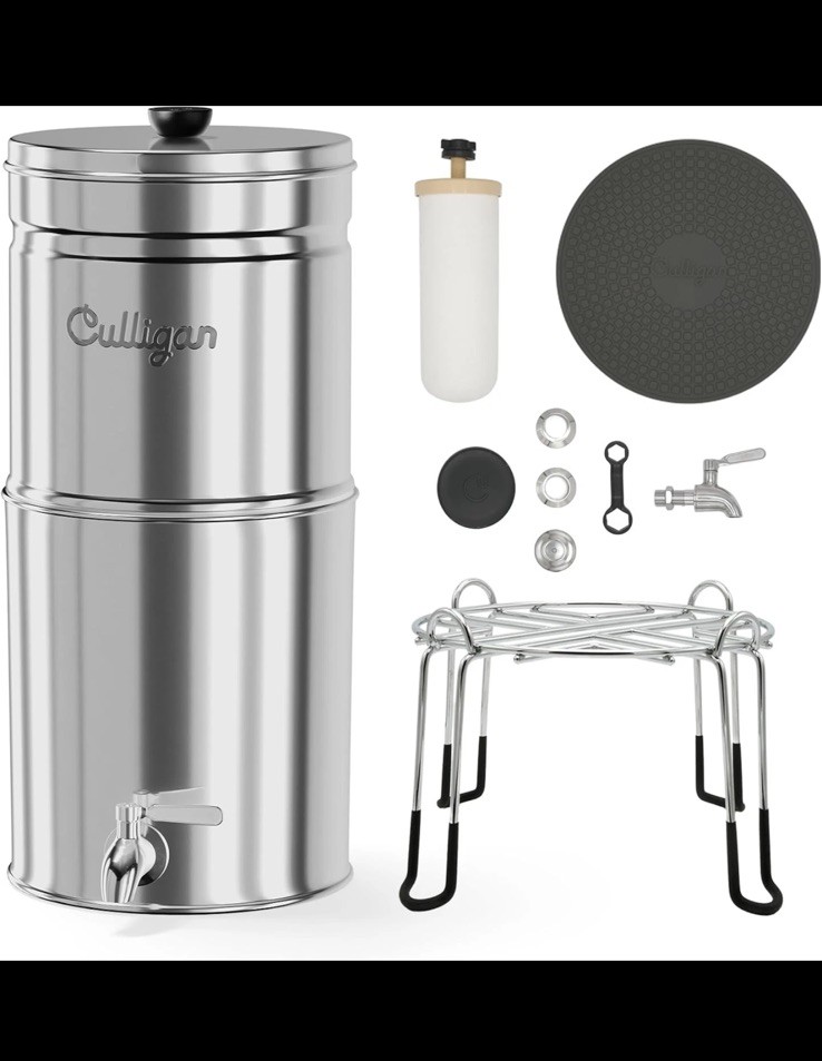 Culligan with MaxClear Technology 2.25 Gallon Gravity Water Filter System