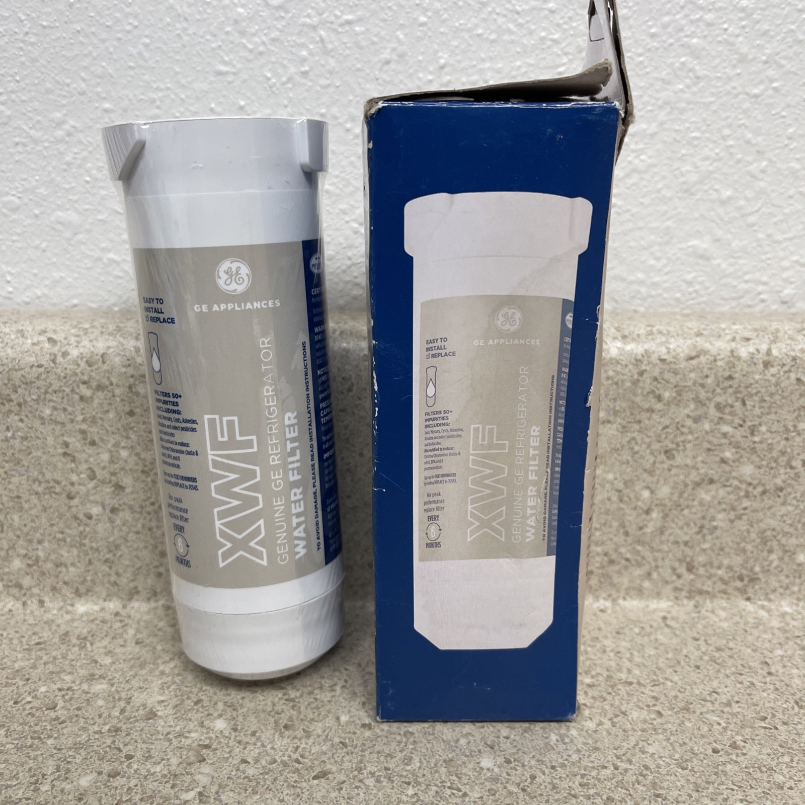 Genuine GE XWF Water Filter Purification Refrigerator Cartridge 170 Gal *NEW