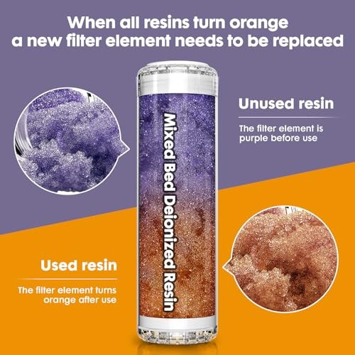 5 Micron PP Sediment Water Filter Cartridge, Universal Fit for 10″x2.5″ Standard