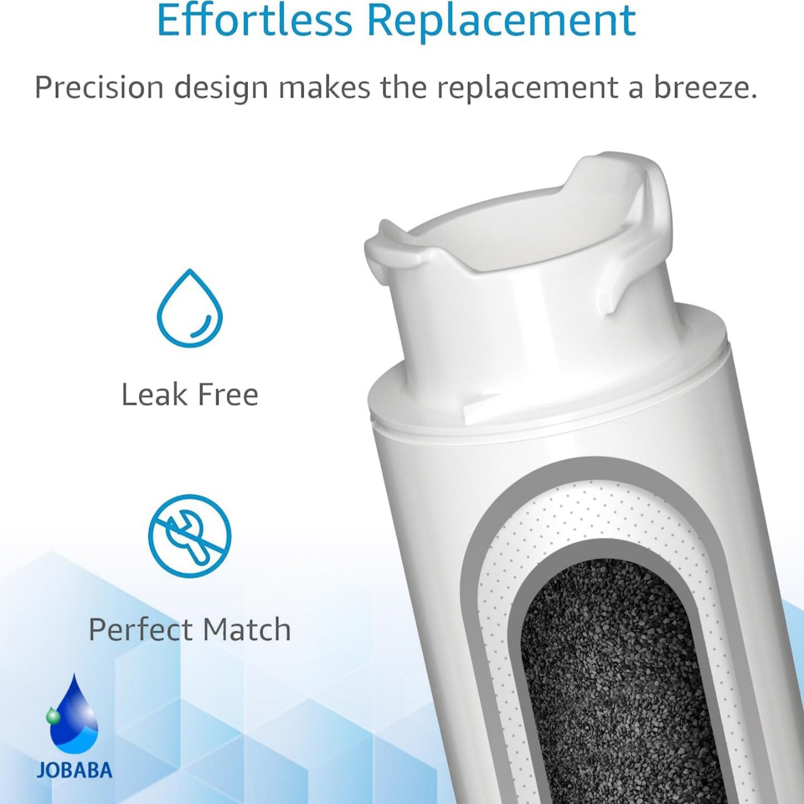 For Frigidaire EPTWFU01 Refrigerator Filter Water Replacement Cartridge Carbon