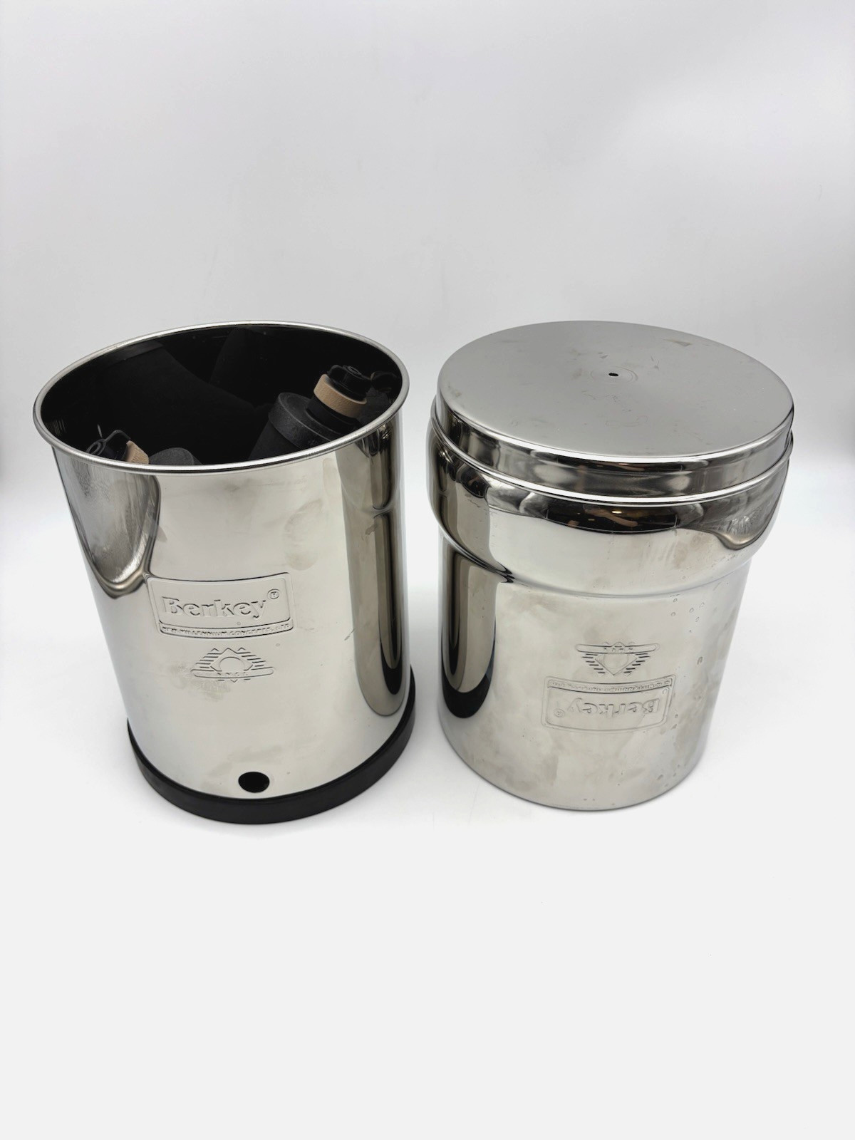 Travel Berkey Water Filter Purifier 1.5 Gallon Stainless Steel w/ BB9-2 Filters
