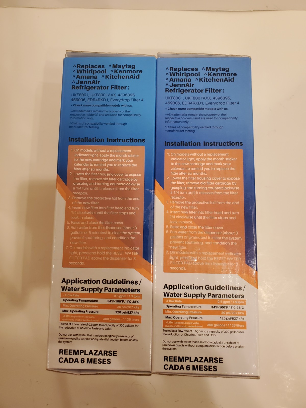 ICEPURE RWF900A + 2 Refrigerator Air and Water Filter – White