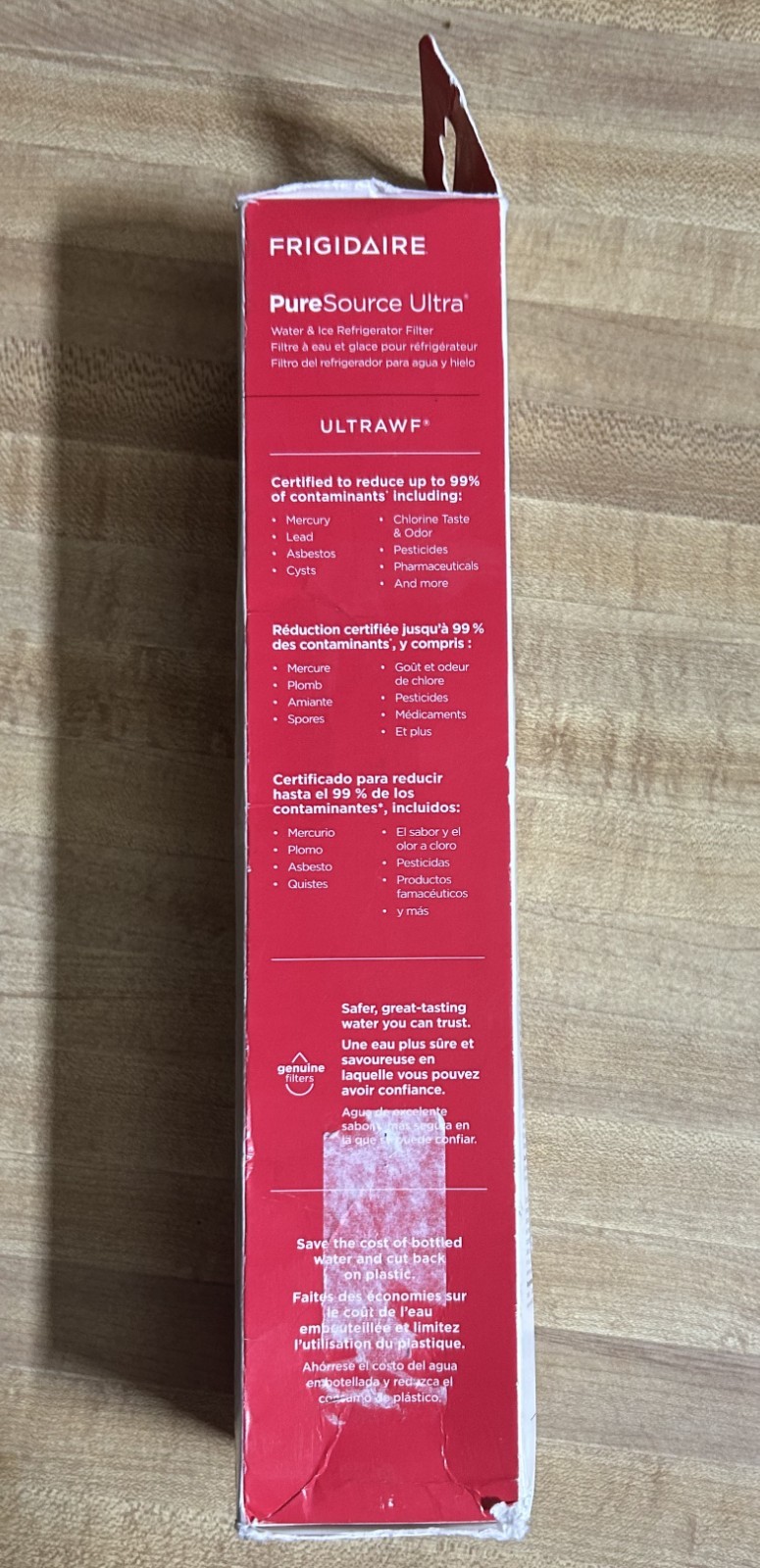 FRIGIDAIRE ULTRAWF Pure Source Ultra Water Filter, Original, White, 1 Count