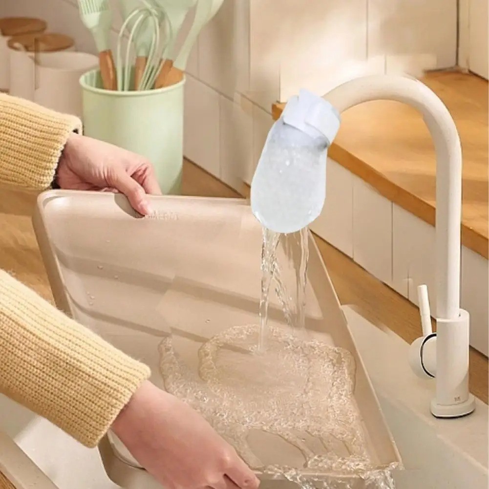50/100PCS Thickened Faucet Filter Bags Disposable Tap Water Mesh Filter Cotton