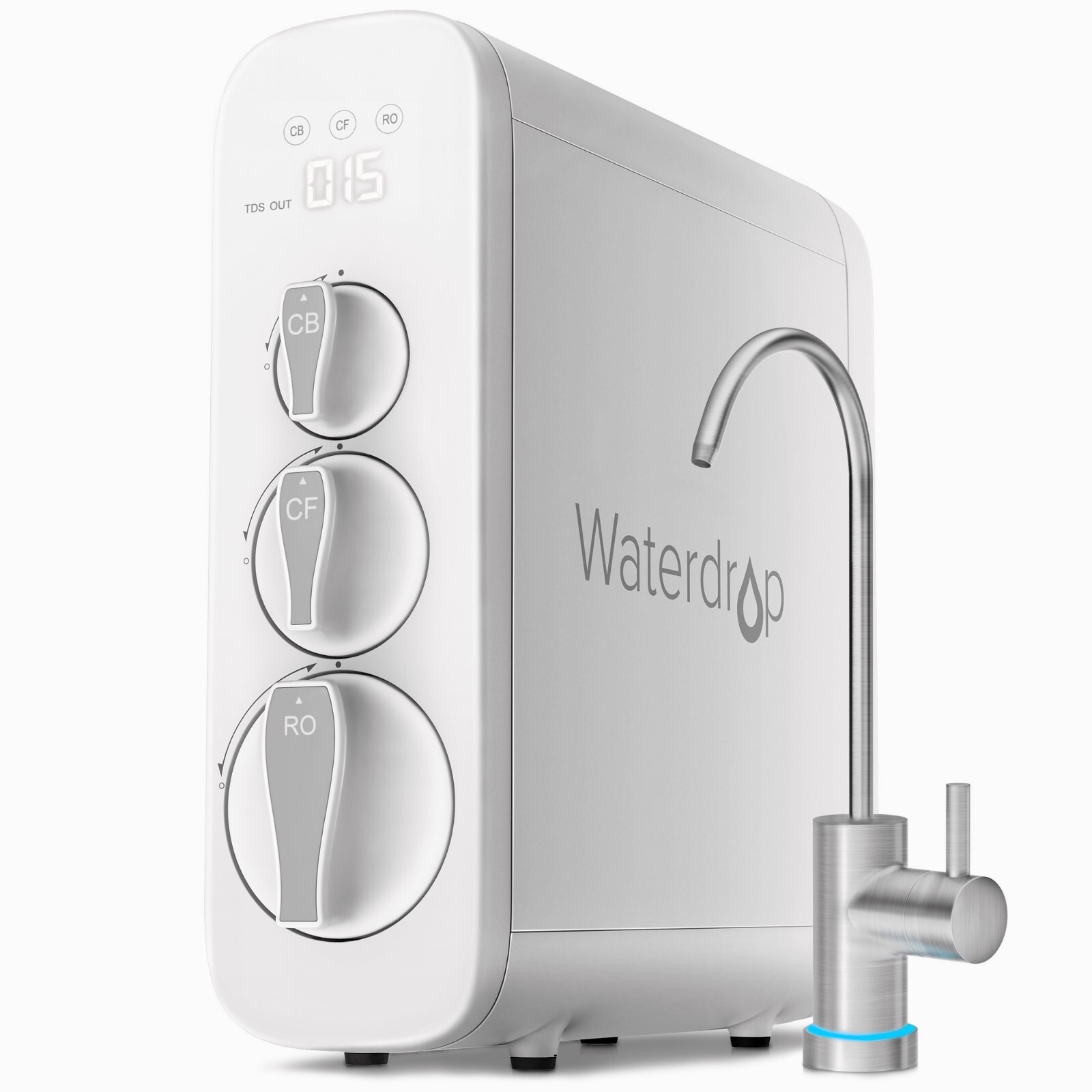 Waterdrop G3 Reverse Osmosis System, NSF Certified, Tankless, Under Sink System