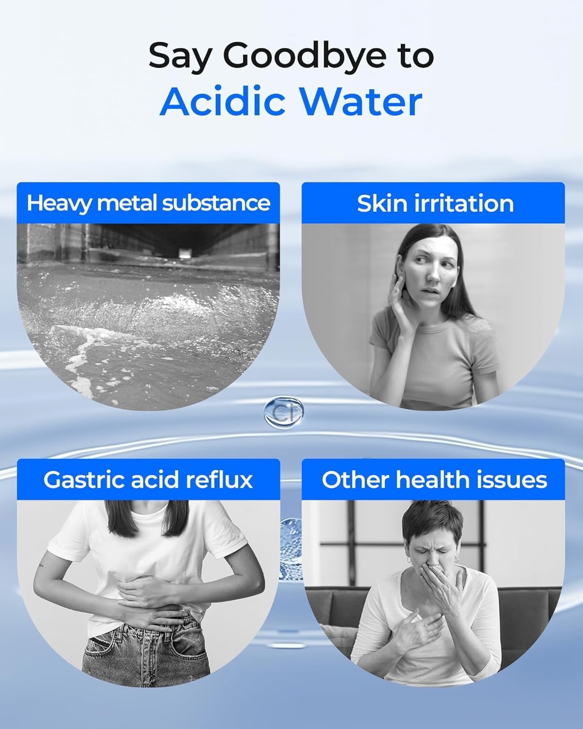 Waterdrop Refrigerator Water Filter, Replacement for LG® LT800P®, Pack of 1