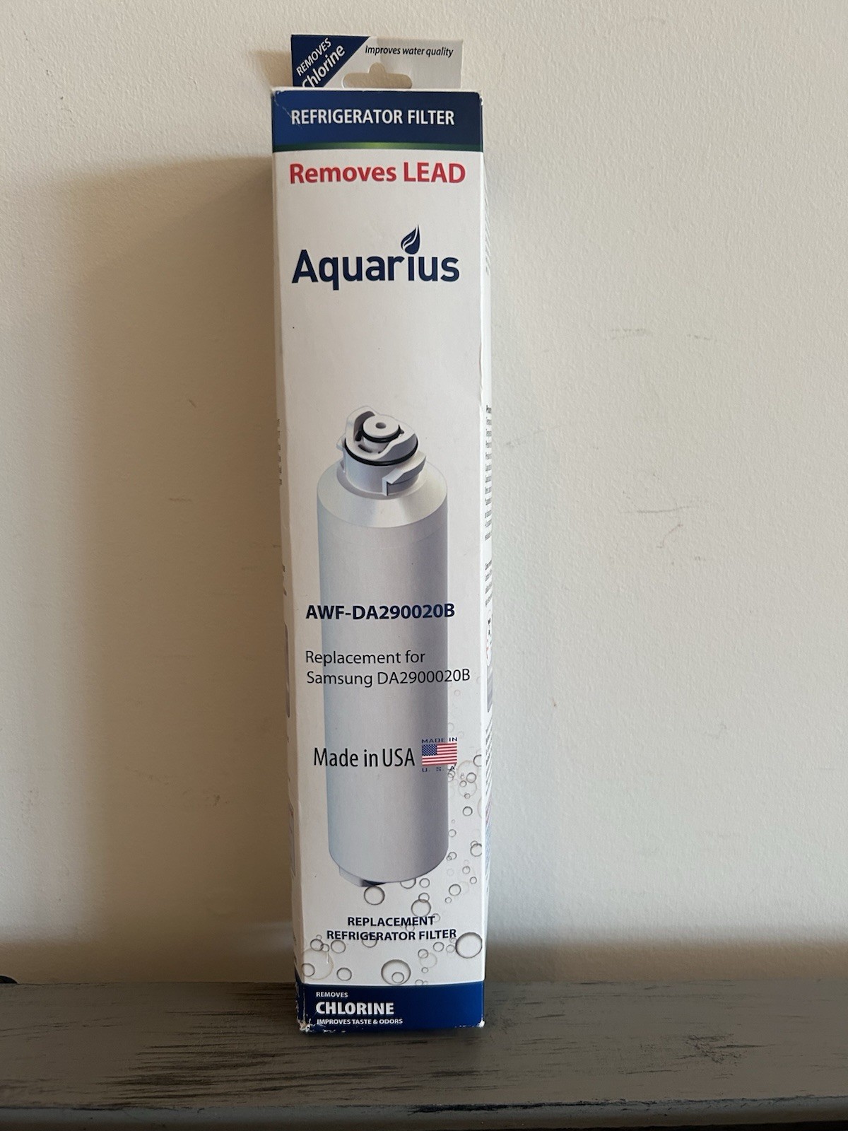 Aquarius AWF-DA290020B Samsung Refrigerator Water Filter