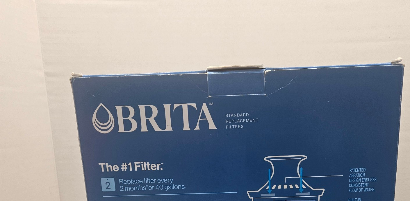Brita – Standard Replacement Water Filter – 987554 – 4 Pack – Only 4 NIB New