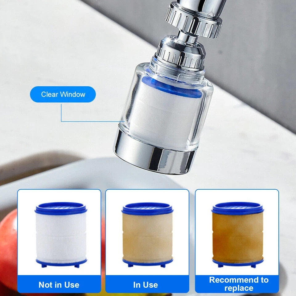 Faucet Water Filter Tap Filtration Kitchen Bathroom Sink Mount Purifier System