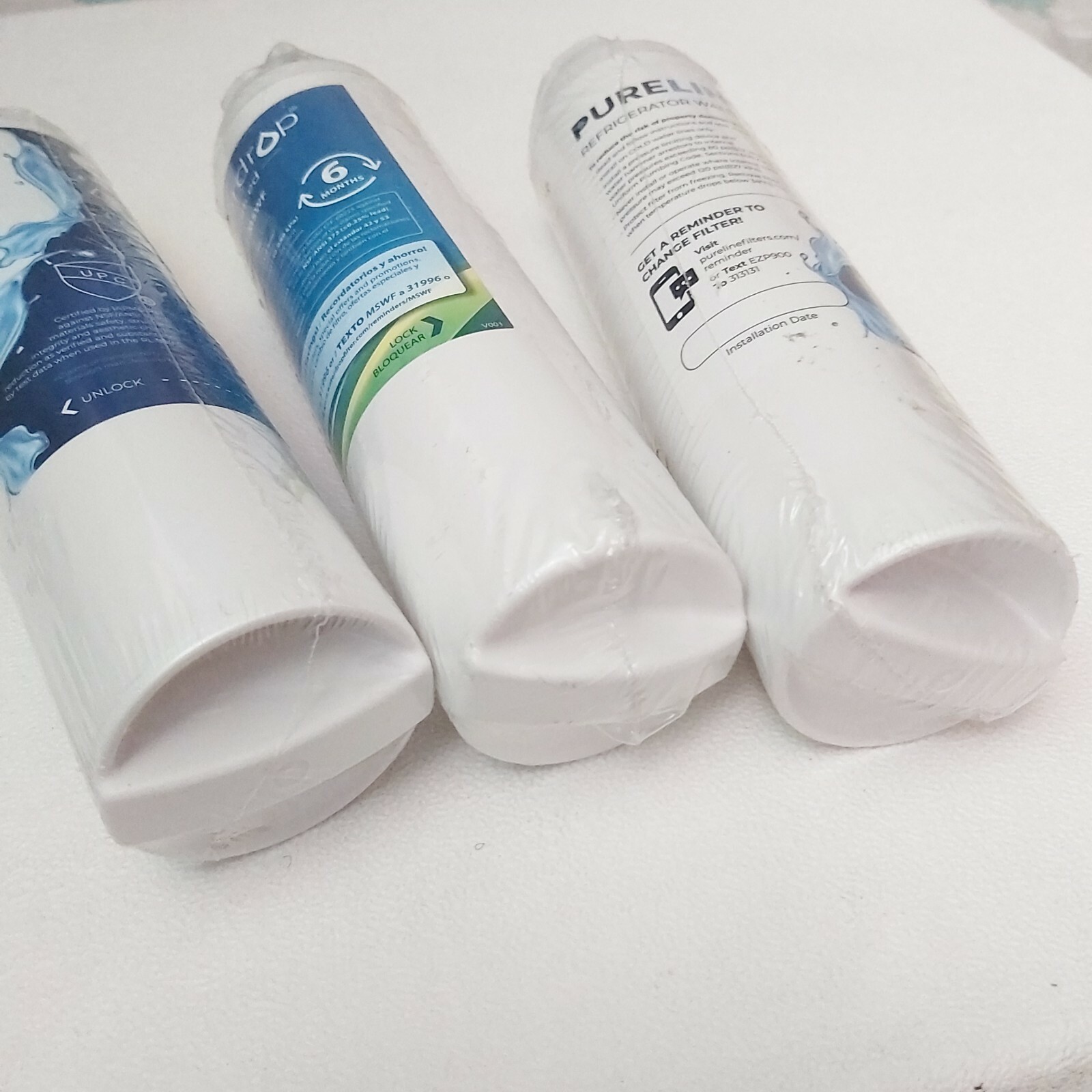 Water Filter Replacement for MSWF, 101820A, 101821B, 101821-B, Pack of 3
