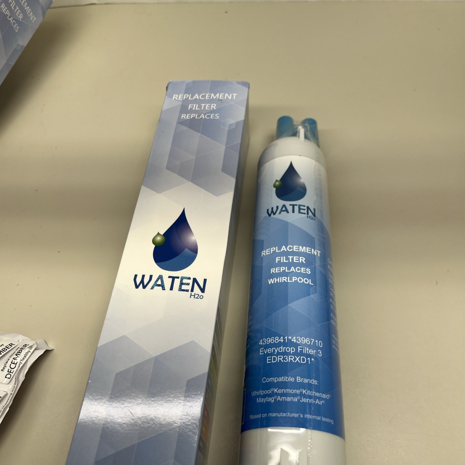 Waten H20 4396841 *4396710 Water Replacement Filter 3 EDR3RXD1 Brand New