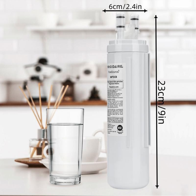 2-6Pack Frigidaire WF3CB Pure Source 3 Water & Ice Refrigerator Filter New USA