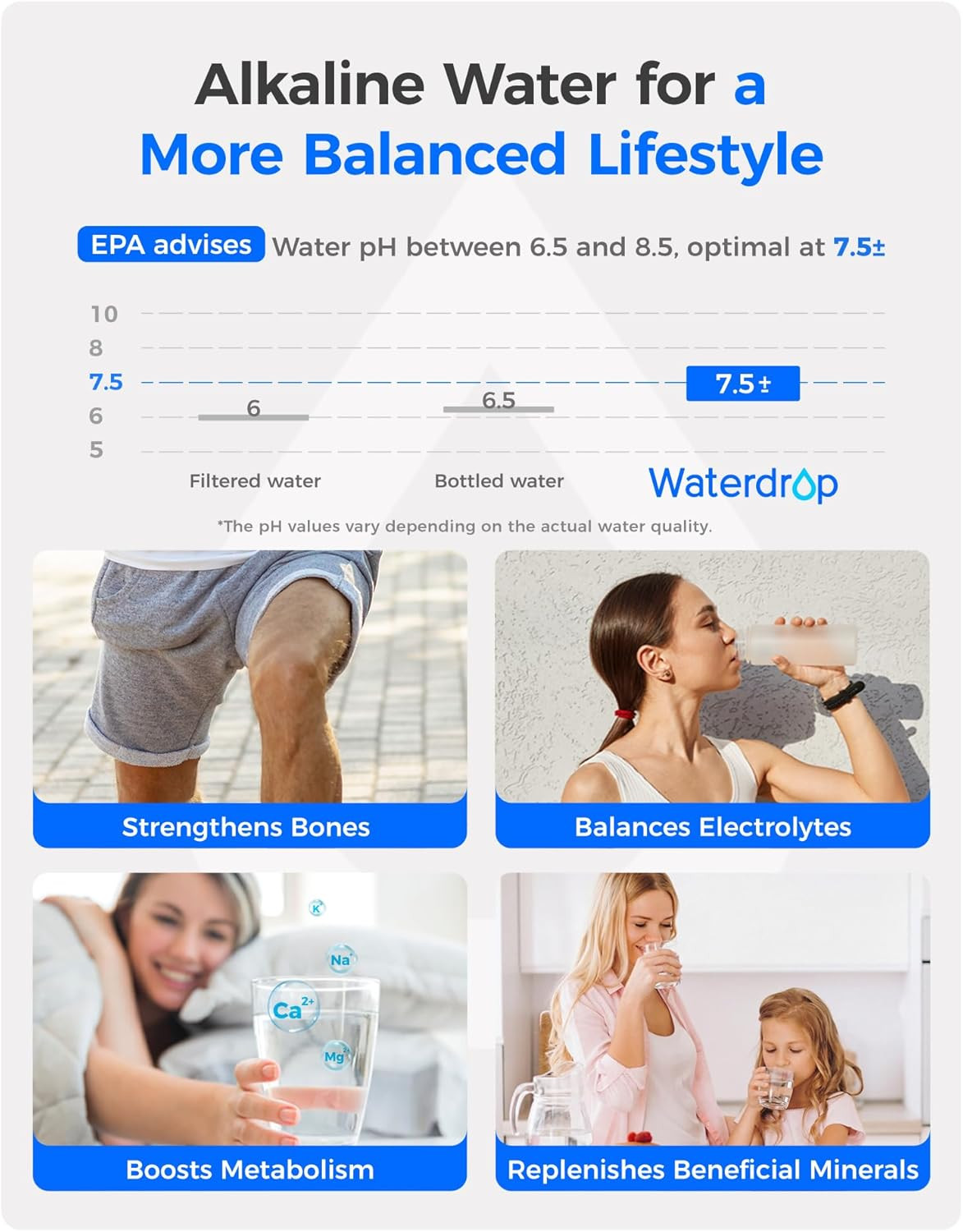 WD-F19C-AL Alkaline Water Filter for GE RPWFE RPWF GFE28GYNFS