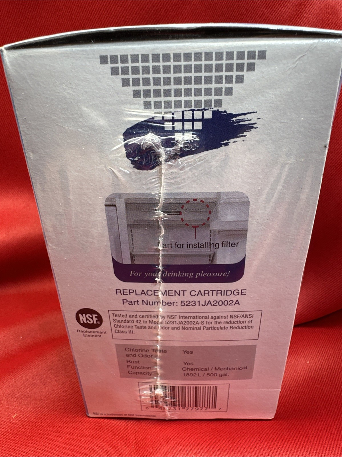 CUNO 5231JA2002A REPLACEMENT CARTRIDGE Refrigerator Water Filter – New Sealed