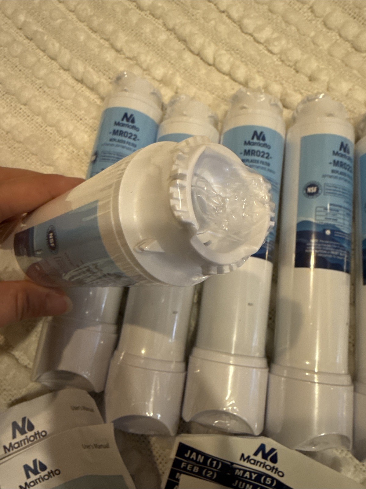Marriotto MR022 Replacement Water Filter – Pack Of 6 – New Sealed