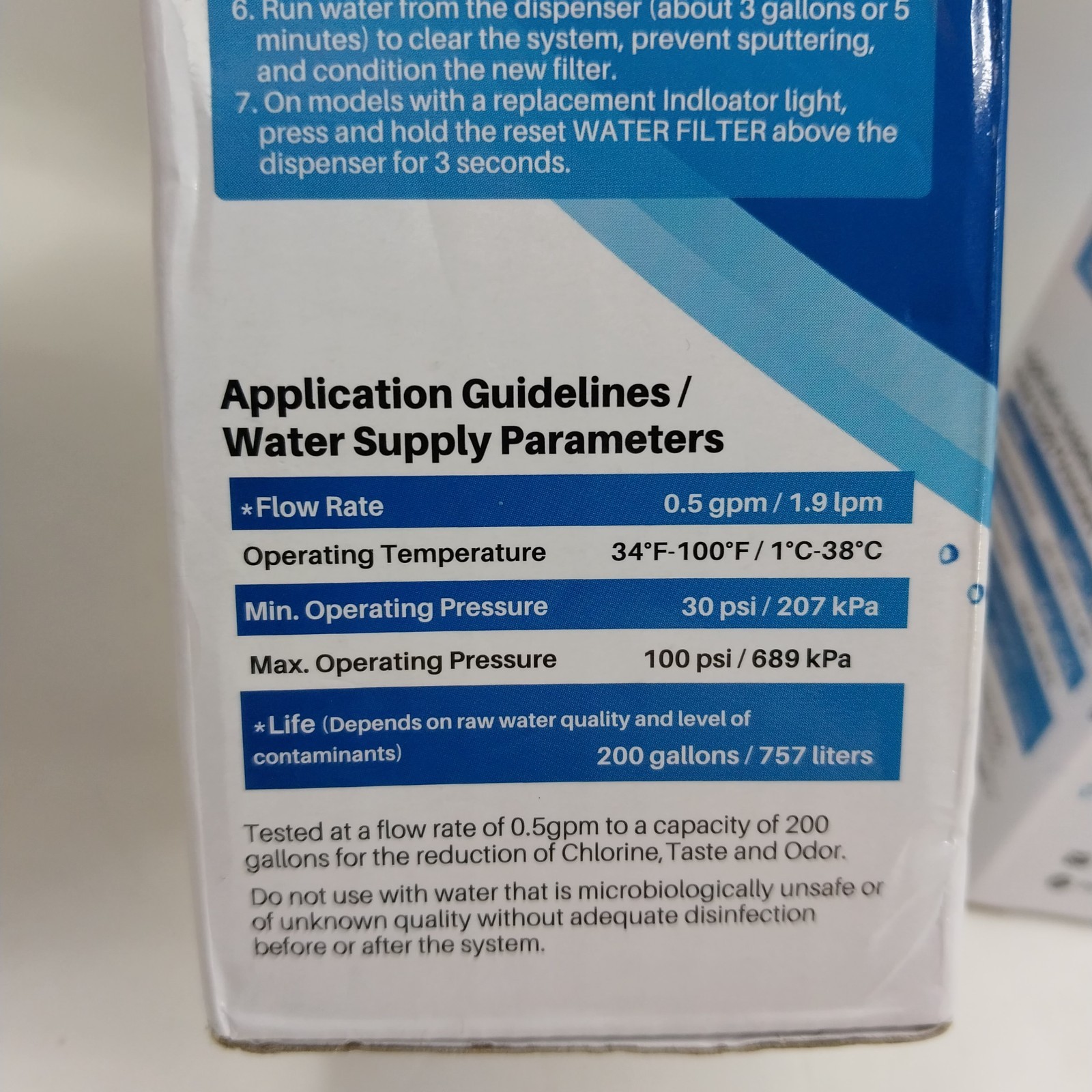 2x IcePure RWF6700A Water Filter for Multiple Refrigerators- White