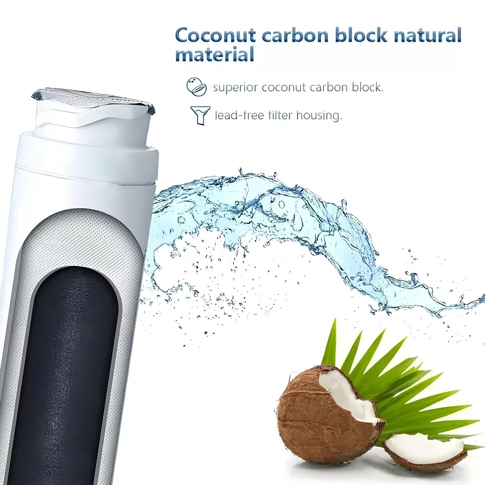 (1-6 Pcs)Bosch Ultra Clarity 9000 674655 Refrigerator Water Filter Replacement